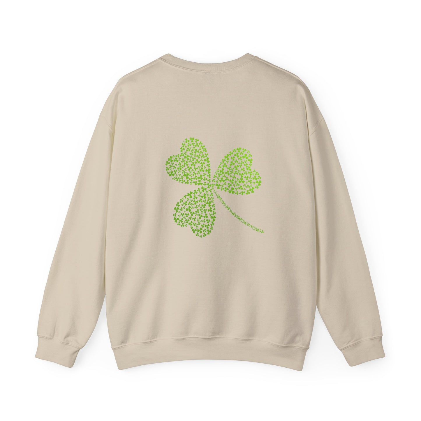 St Patricks Basic CloverUnisex Heavy Blend™ Crewneck Sweatshirt