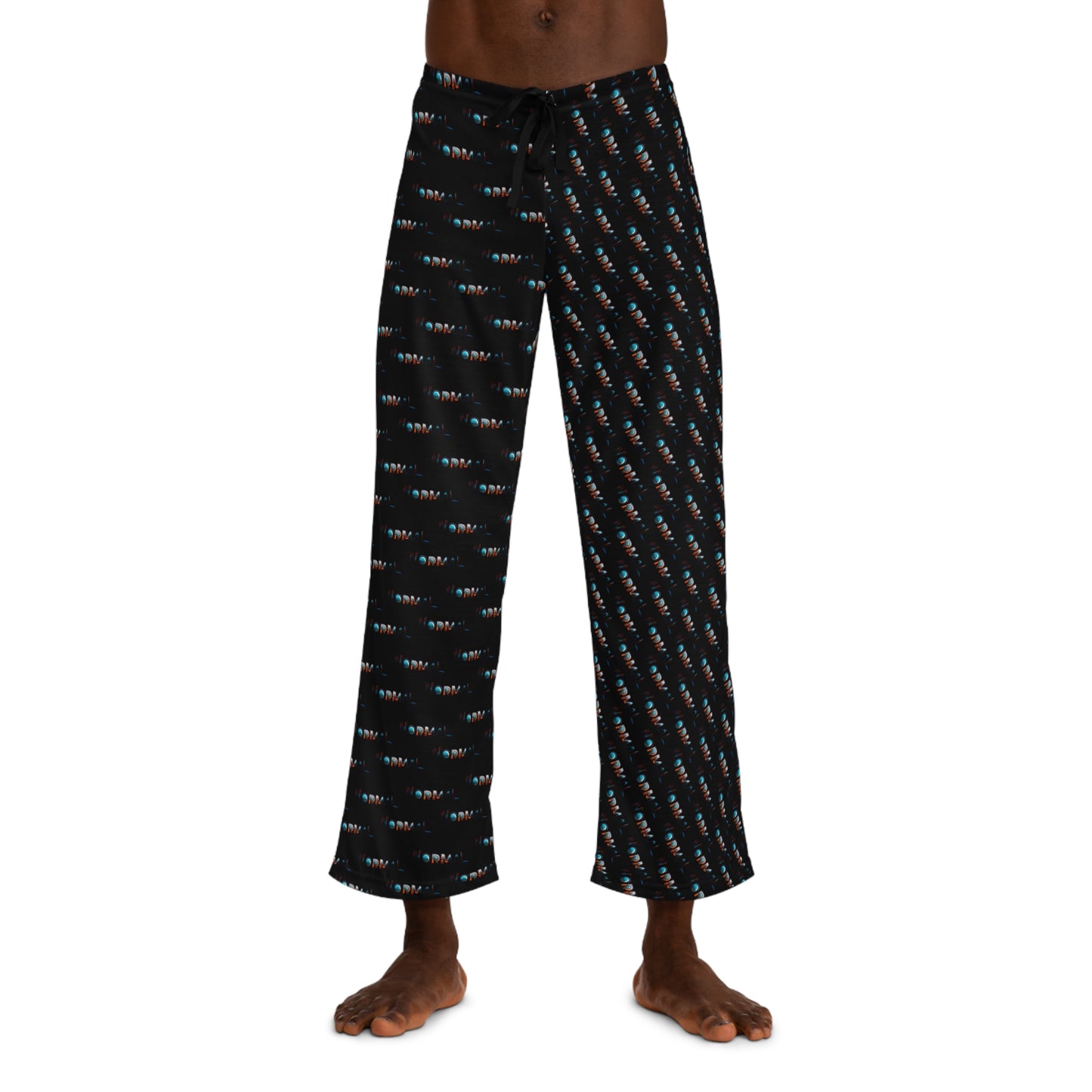 Normal Wear Alt Design Herren-Pyjamahose (AOP)