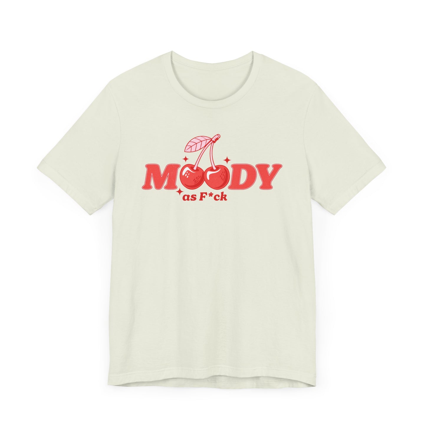 Moody AF front Cherries Self Love skeleton Heart Back