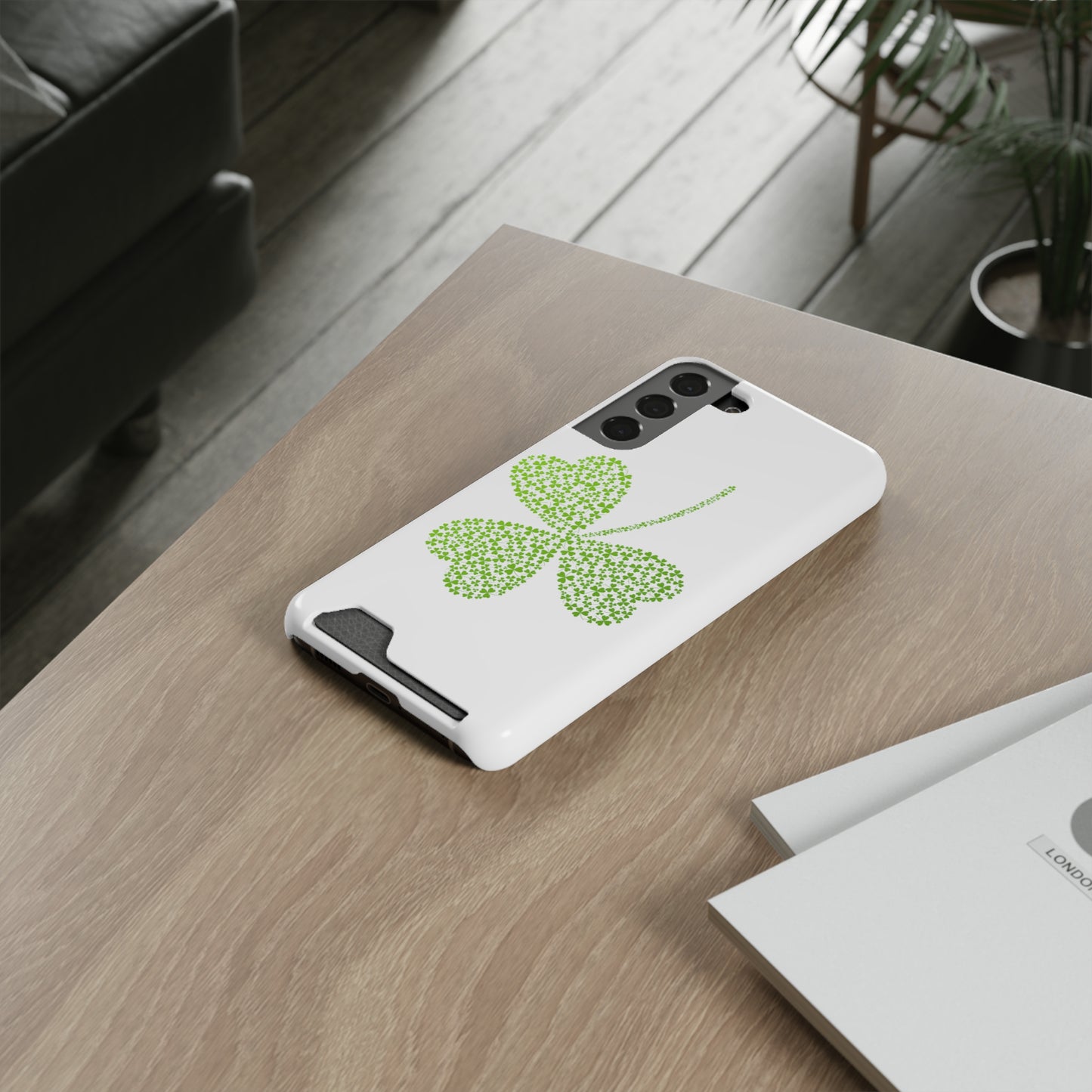 Clover St. Patricks Case With Card Holder