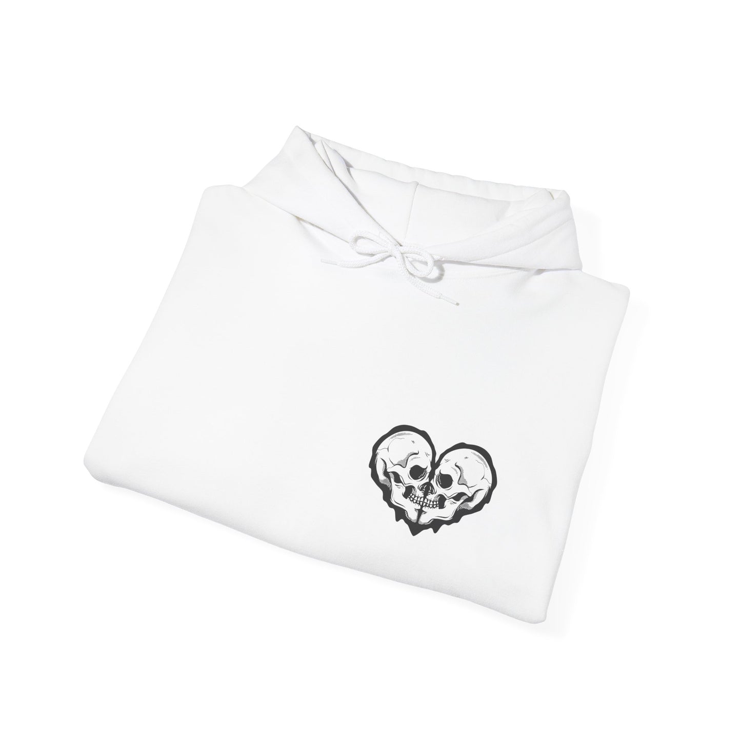 Skeleton Heart Hoodie - if i had feelings they'd be for you