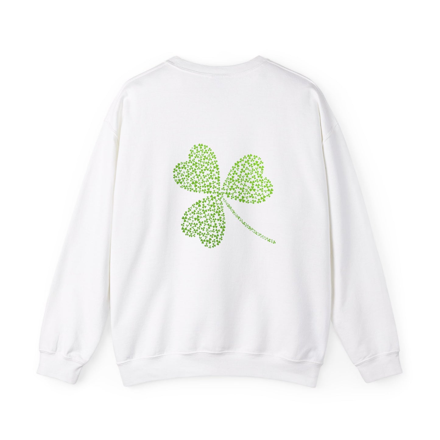 St Patricks Basic CloverUnisex Heavy Blend™ Crewneck Sweatshirt
