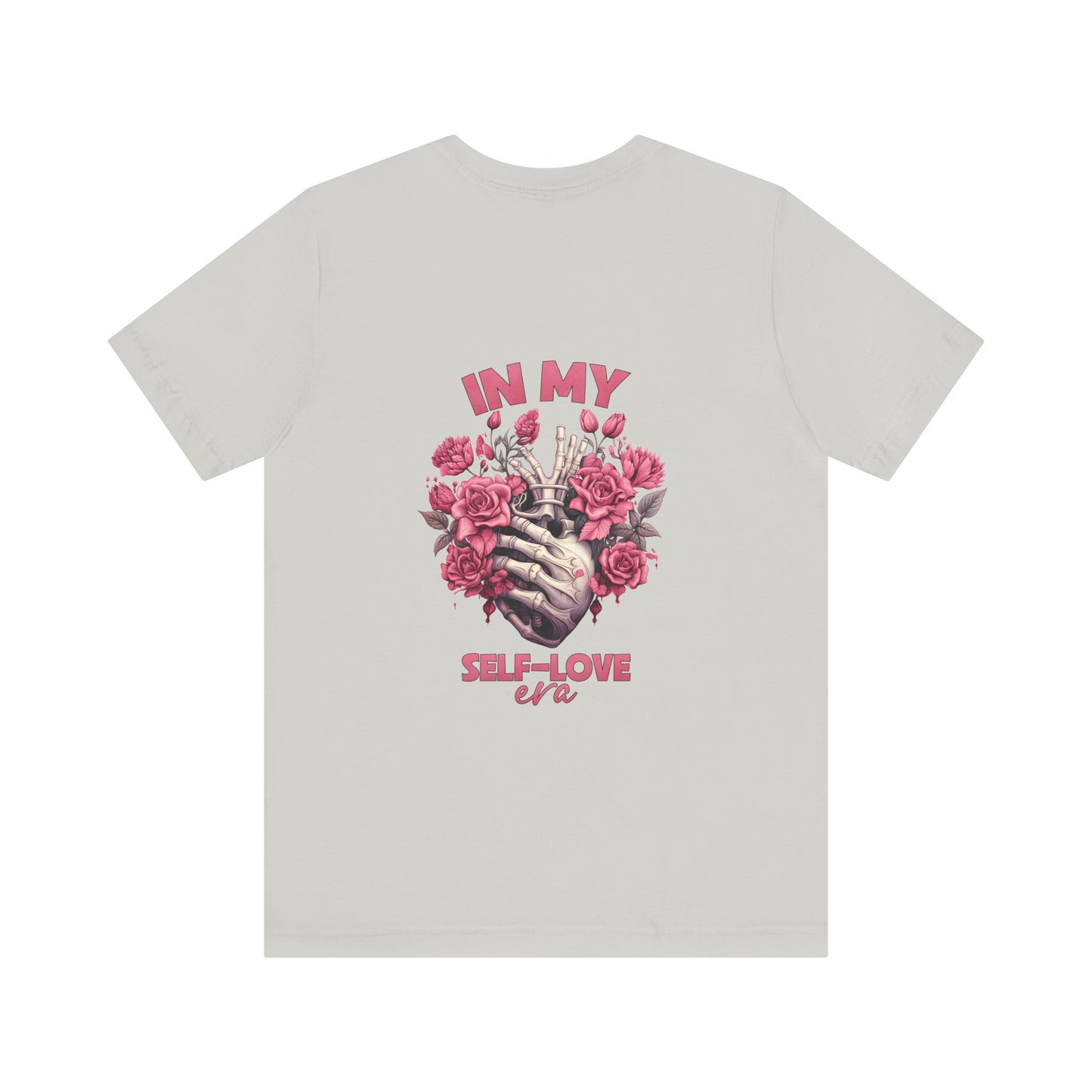 Moody AF front Cherries Self Love skeleton Heart Back