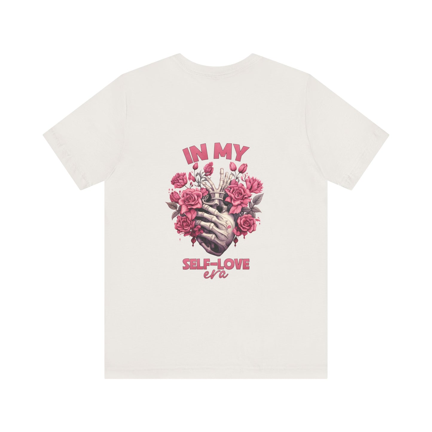 Moody AF front Cherries Self Love skeleton Heart Back