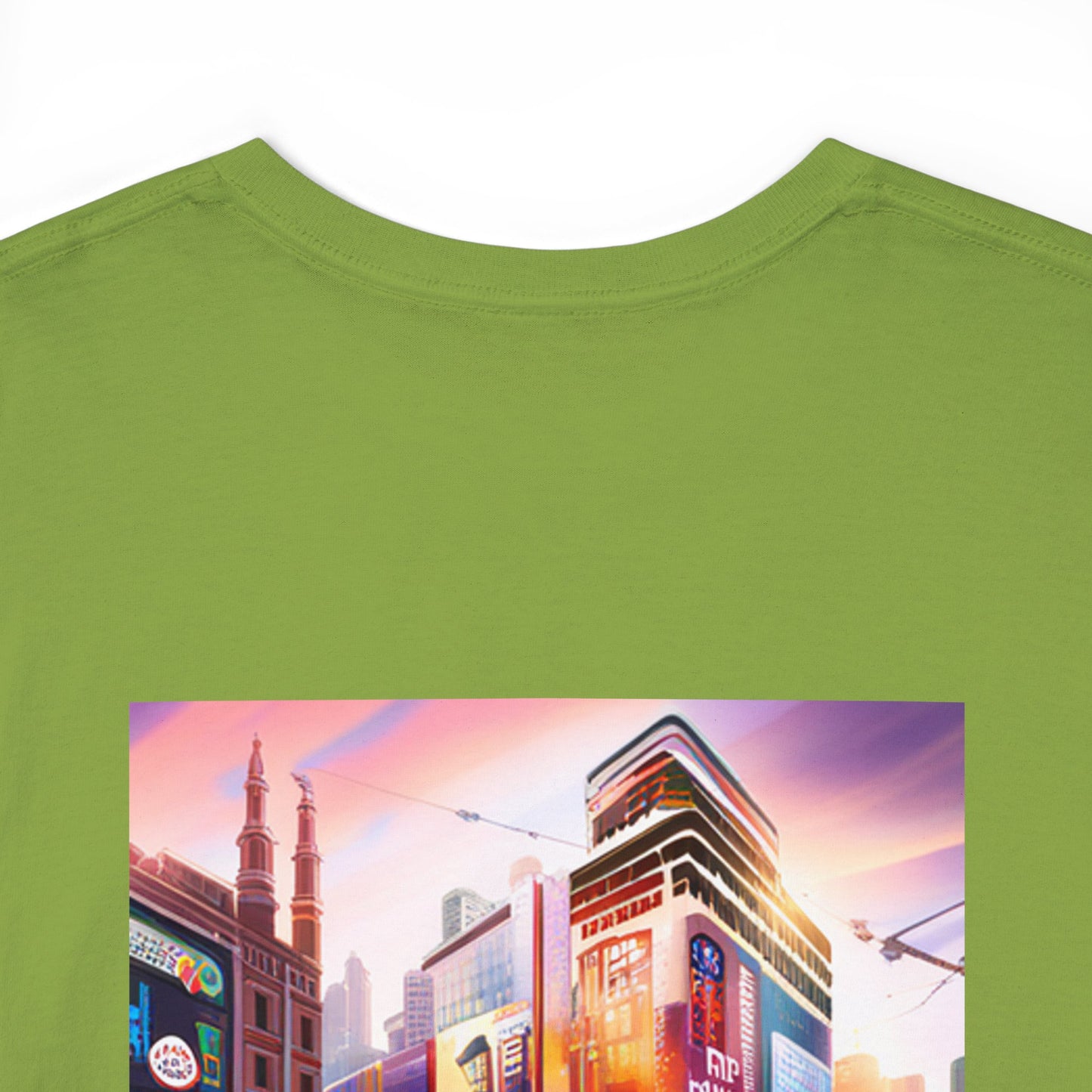 Normales Tragen AI Prints Unisex-T-Shirt aus schwerer Baumwolle