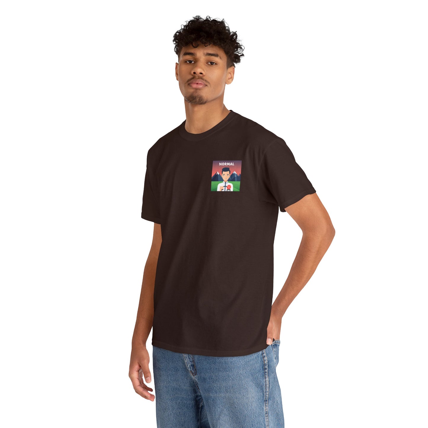 Normal Wear Unisex Heavy Cotton Tee