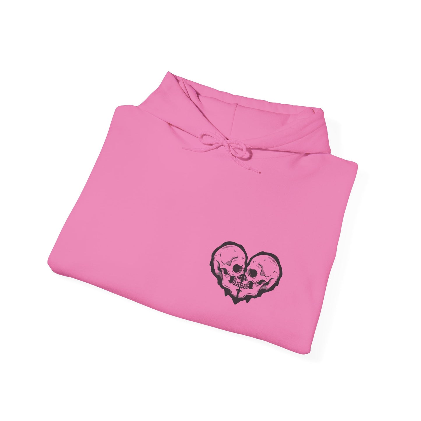 Skeleton Heart Hoodie - if i had feelings they'd be for you