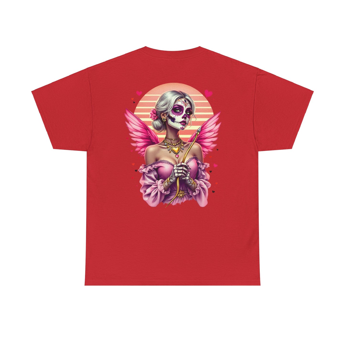 Valentine's Unisex Tee with Love You More Design