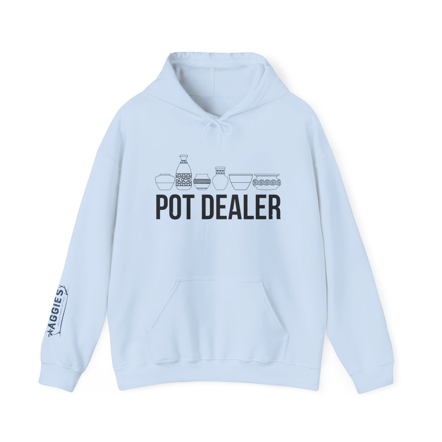Pot Dealer Hoodie, Ceramic Artist Gift, Funny Pottery Sweatshirt, Clay Lover Present, Art Teacher Pullover, Clay Pot Maker Jacket