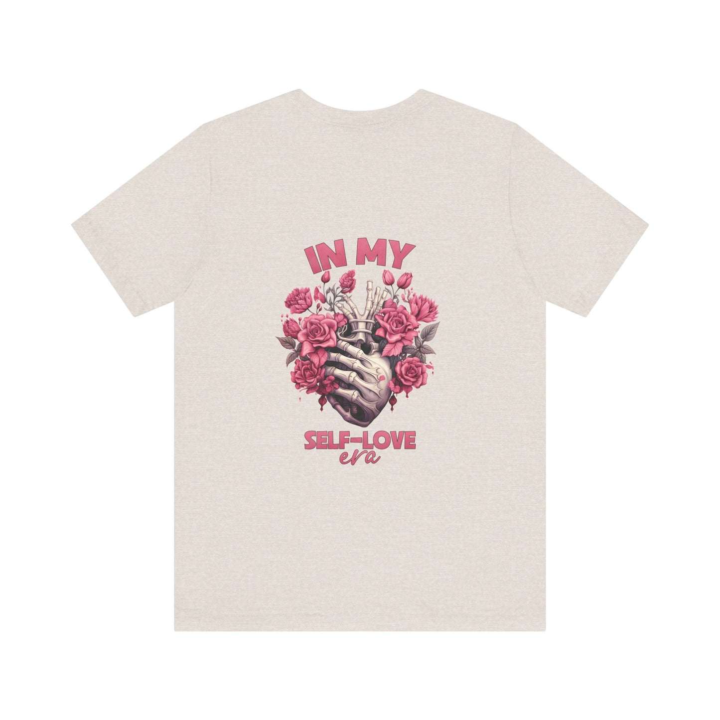 Moody AF front Cherries Self Love skeleton Heart Back