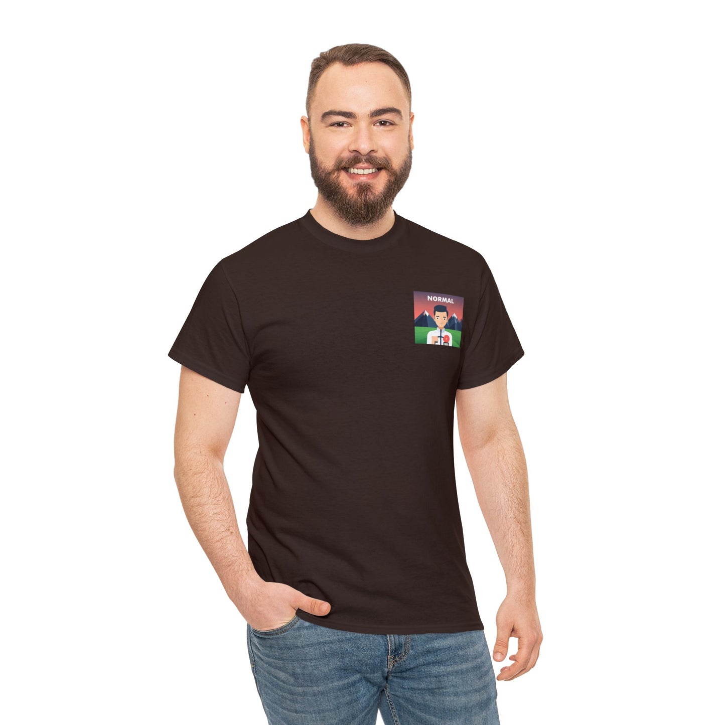 Normal Wear Unisex Heavy Cotton Tee