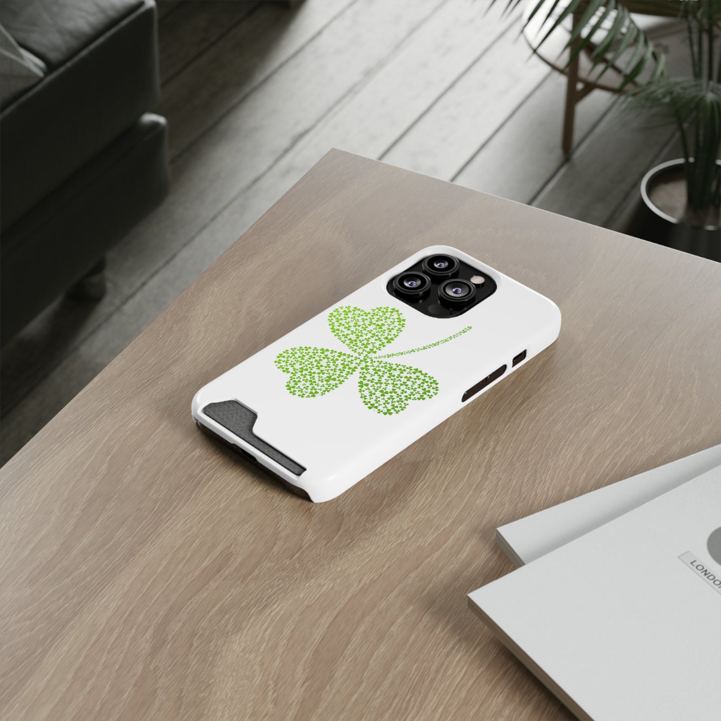 Clover St. Patricks Case With Card Holder