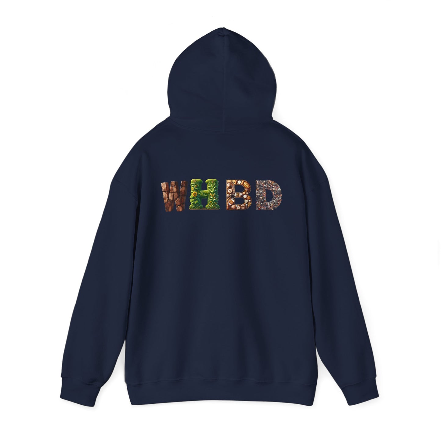Nature-Inspired WHBD Hoodie, Cozy Sweatshirt for Nature Lovers, Perfect for Fall, Earth Day, Gift for Friends, Unisex Apparel