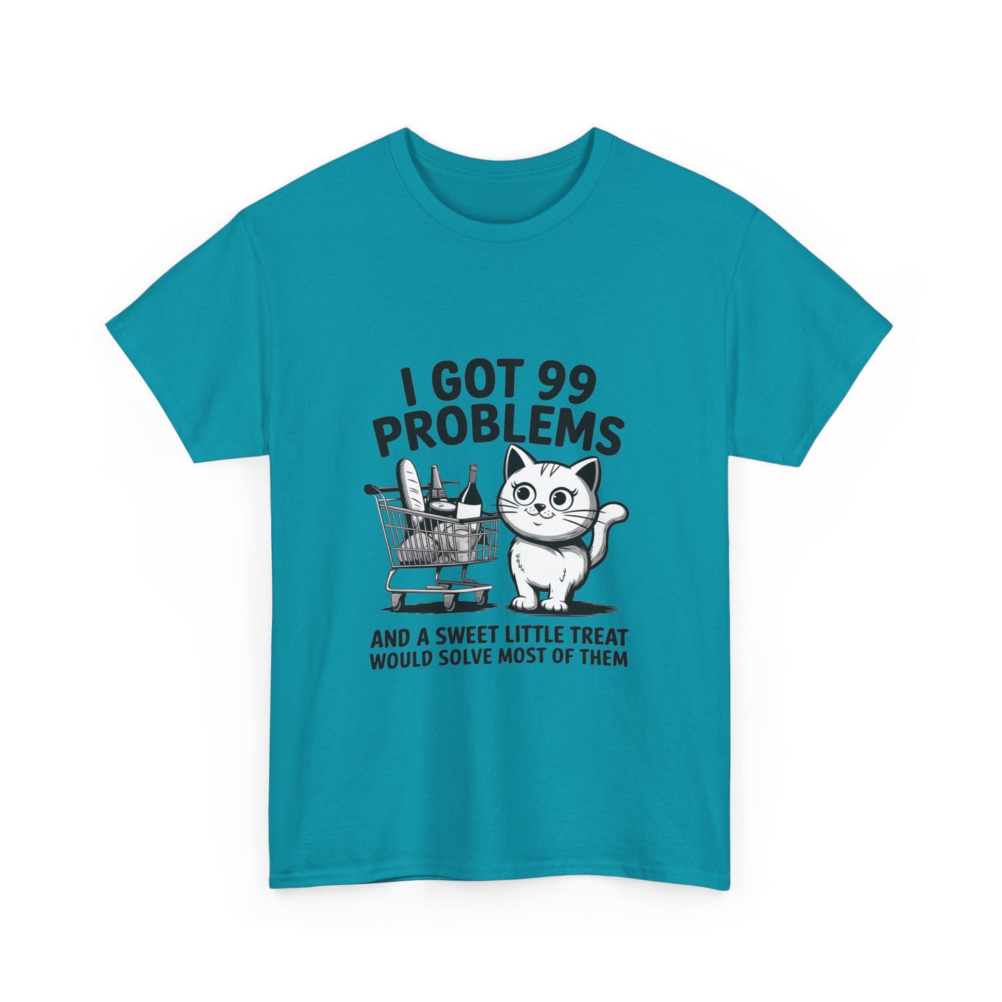 Funny Cat Lover Tee, "I Got 99 Problems" Shirt, Cute Pet Gift, Animal Lover T-Shirt, Ideal for Birthdays, Holidays