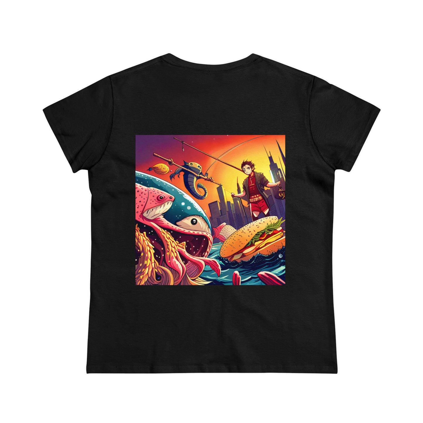 Normal Wear Women's Midweight Cotton Tee