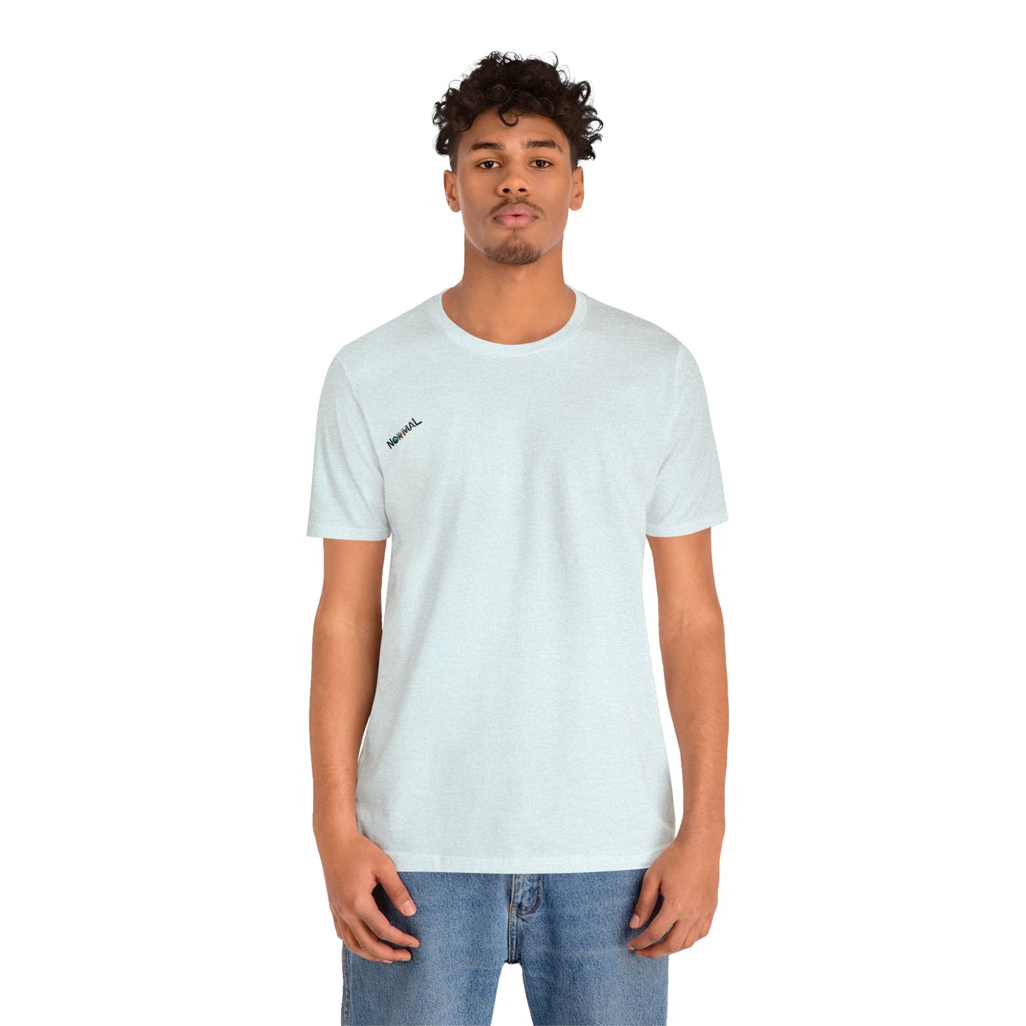 Normal Wear Unisex Jersey Short Sleeve Tee