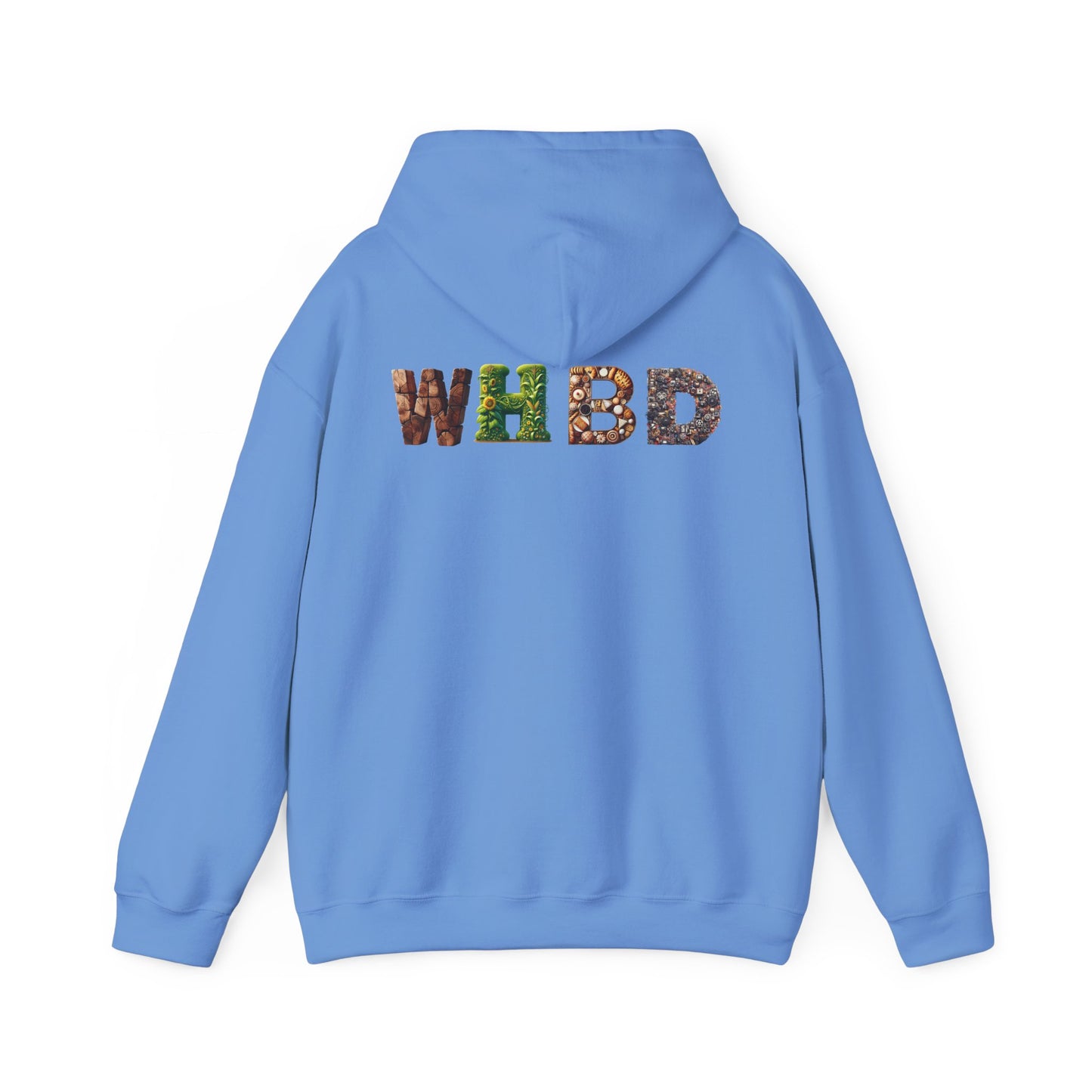 Nature-Inspired WHBD Hoodie, Cozy Sweatshirt for Nature Lovers, Perfect for Fall, Earth Day, Gift for Friends, Unisex Apparel