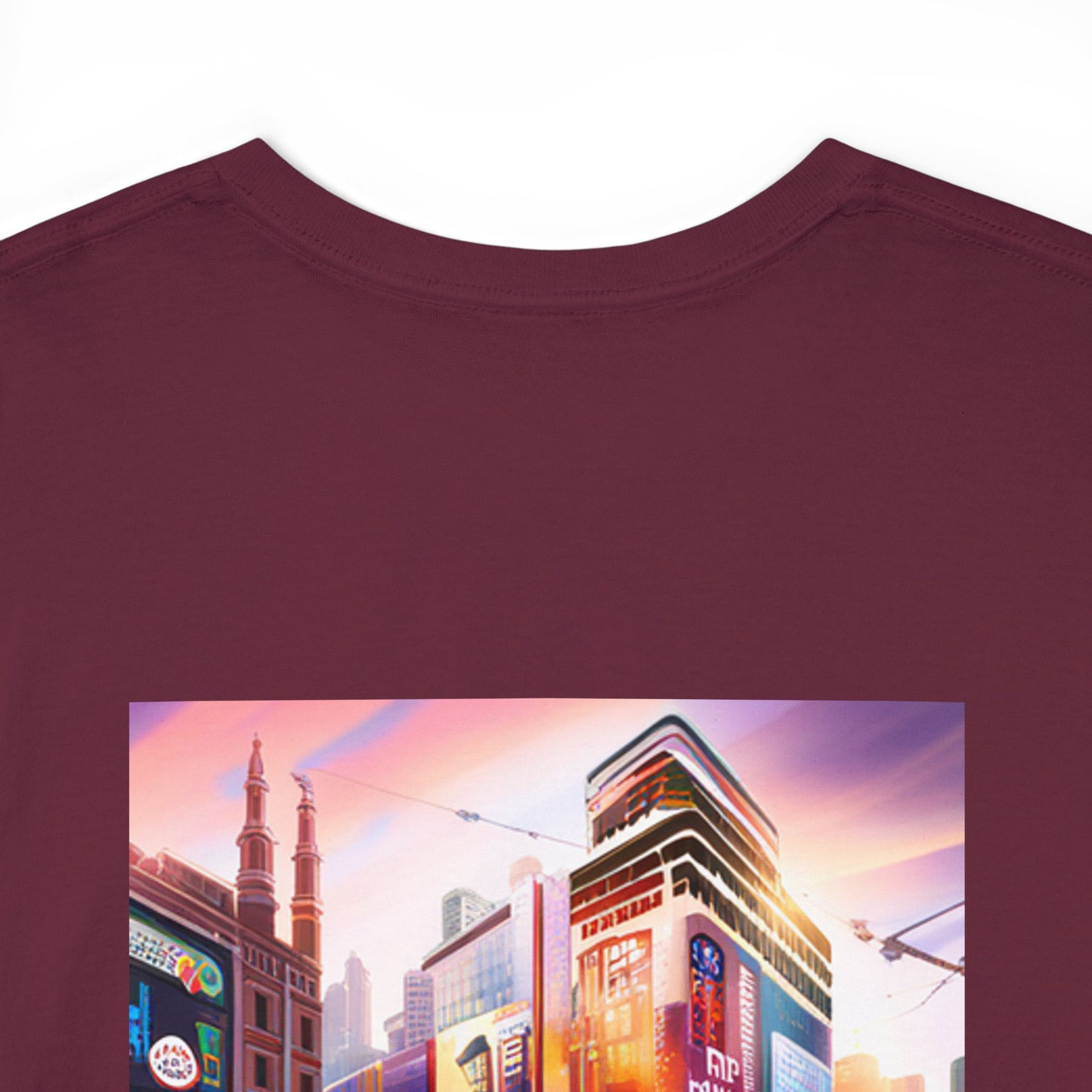 Normales Tragen AI Prints Unisex-T-Shirt aus schwerer Baumwolle