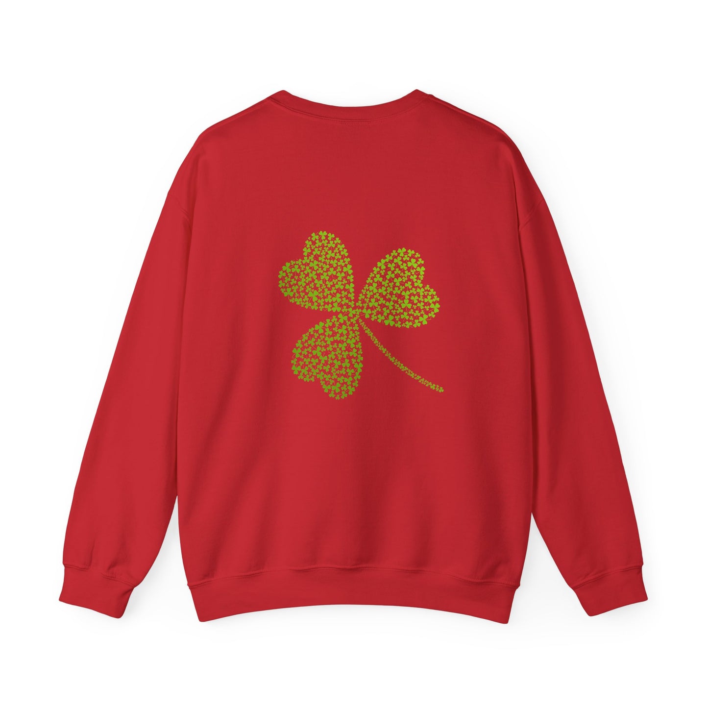 St Patricks Basic CloverUnisex Heavy Blend™ Crewneck Sweatshirt