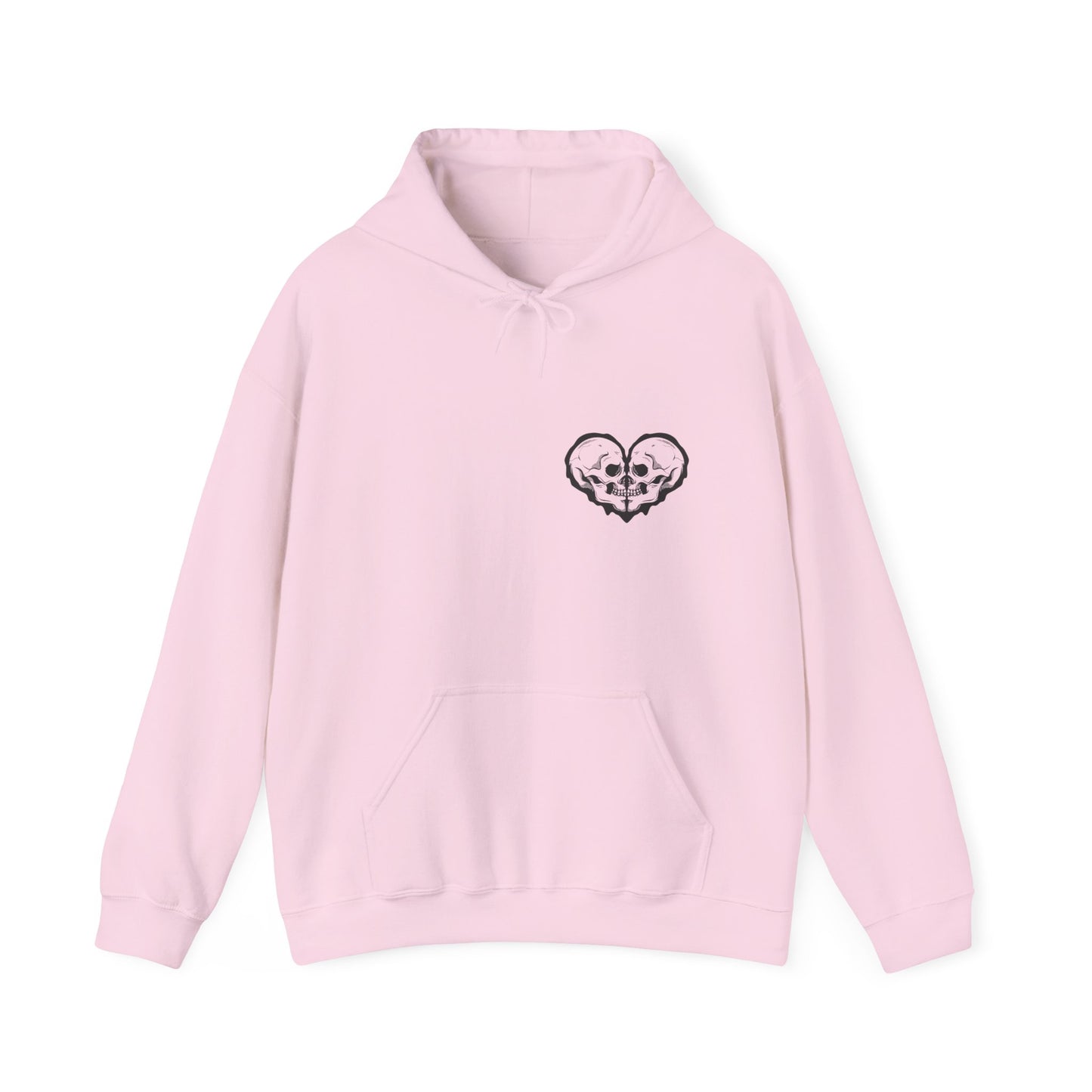 Skeleton Heart Hoodie - if i had feelings they'd be for you