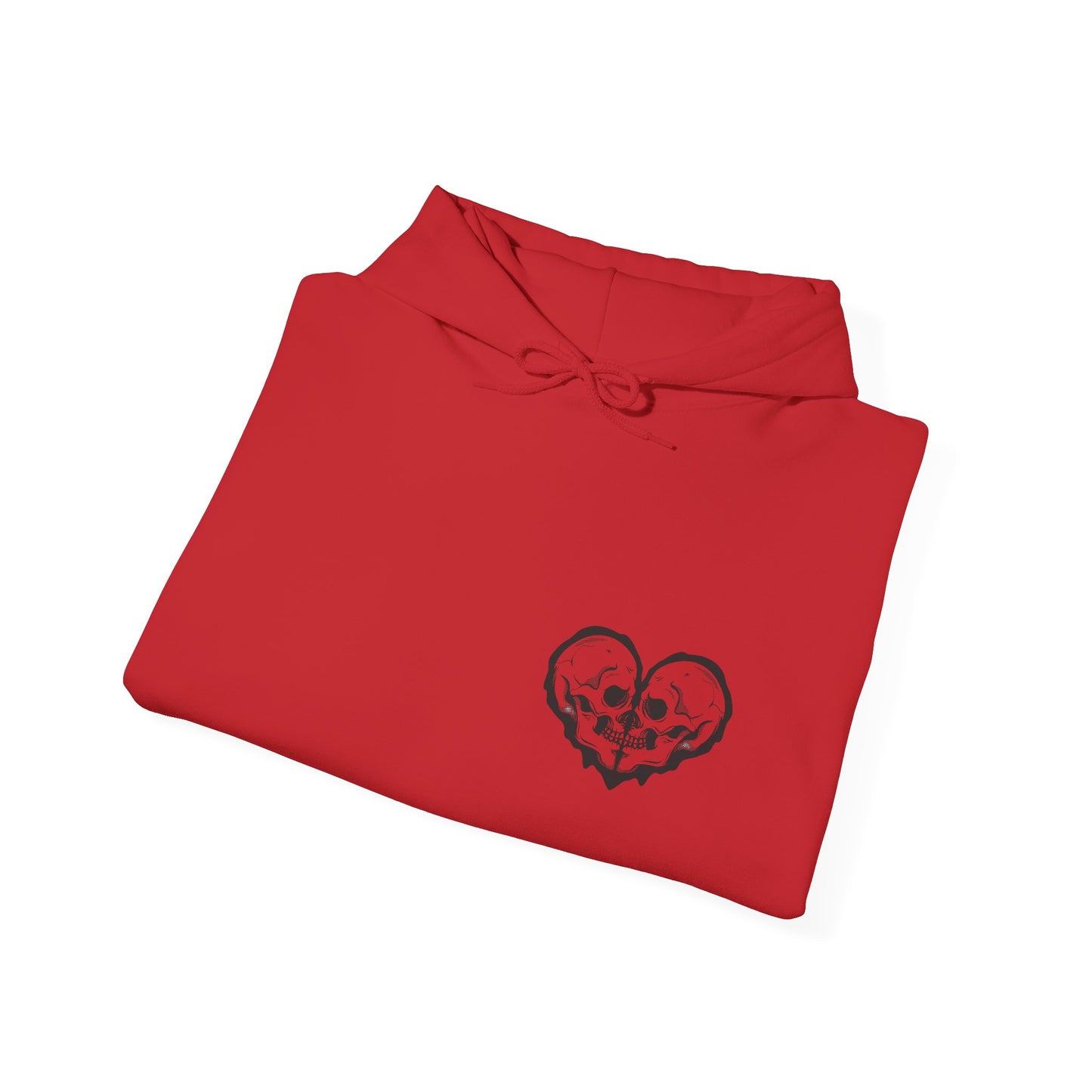 Skeleton Heart Hoodie - if i had feelings they'd be for you