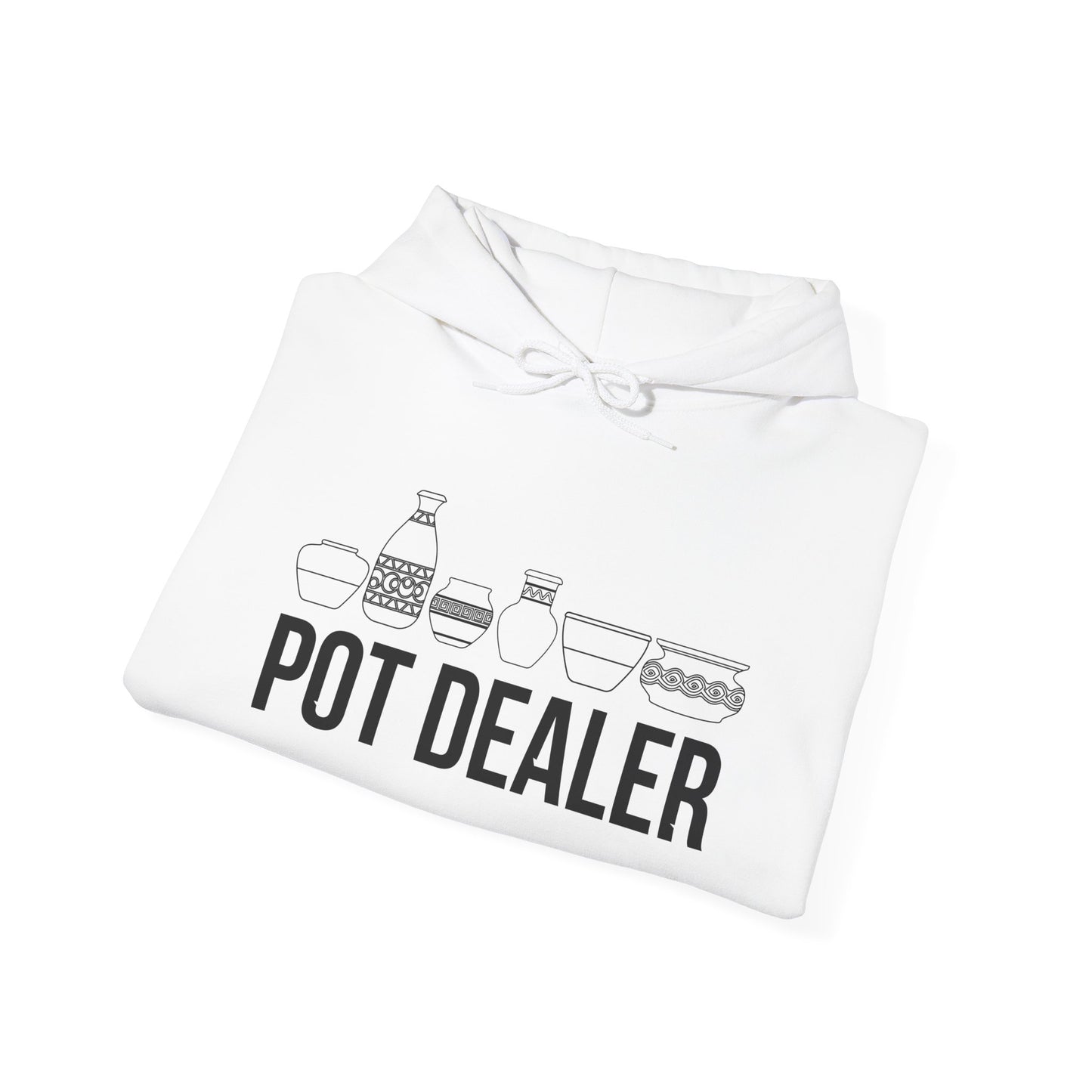Pot Dealer Hoodie, Ceramic Artist Gift, Funny Pottery Sweatshirt, Clay Lover Present, Art Teacher Pullover, Clay Pot Maker Jacket
