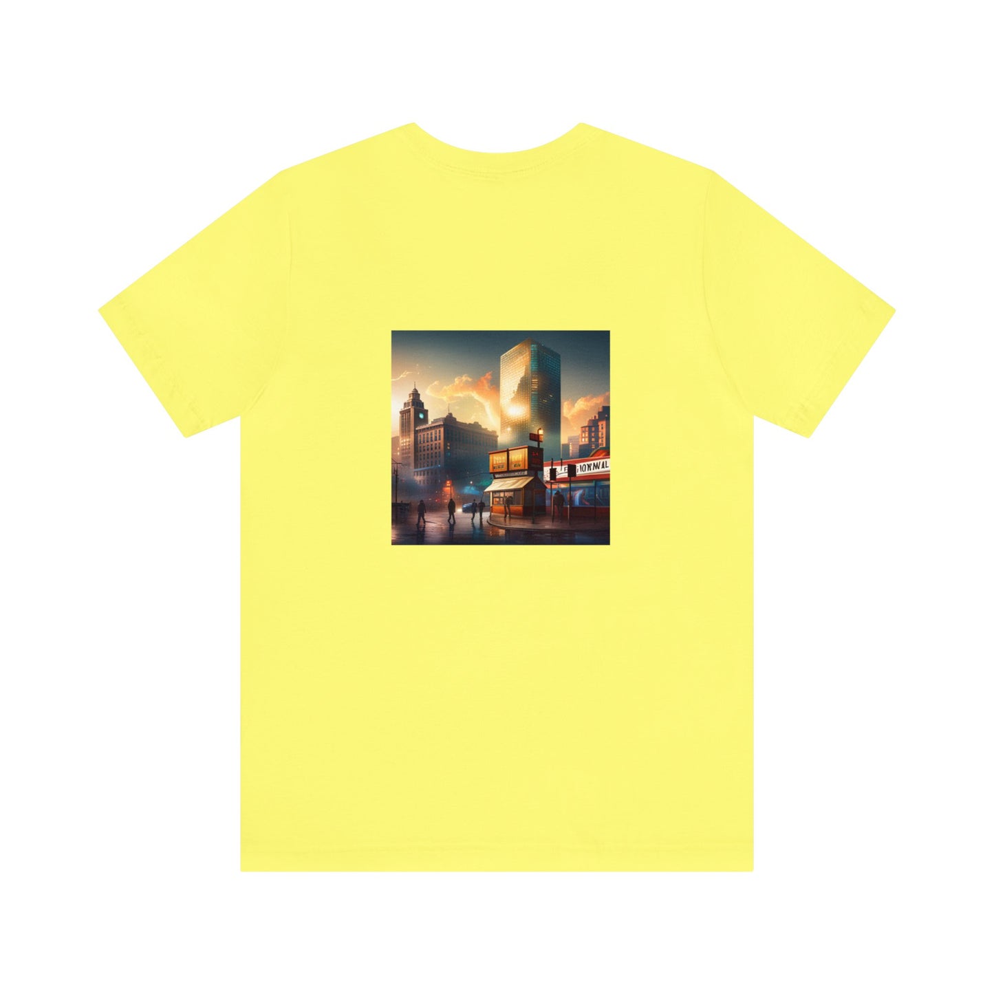Normal Wear Unisex Jersey Short Sleeve Tee