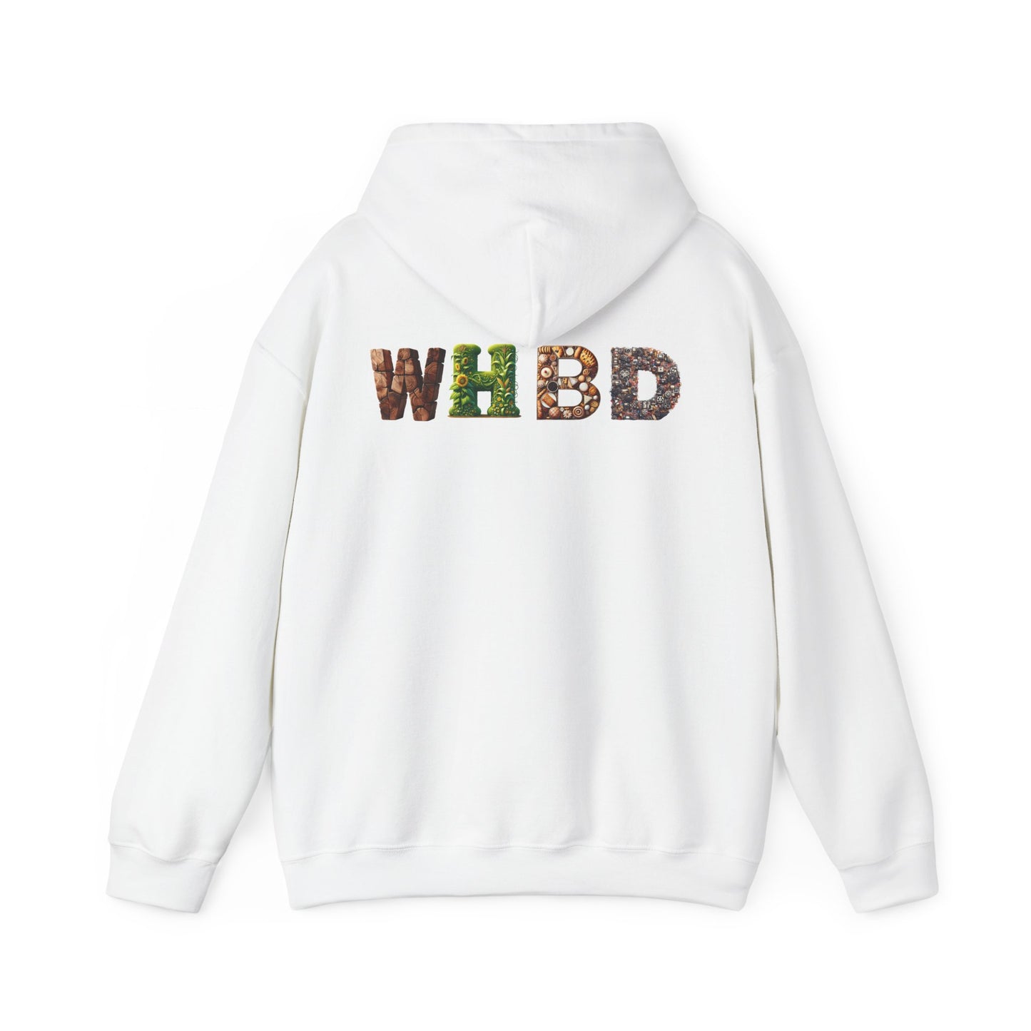 Nature-Inspired WHBD Hoodie, Cozy Sweatshirt for Nature Lovers, Perfect for Fall, Earth Day, Gift for Friends, Unisex Apparel