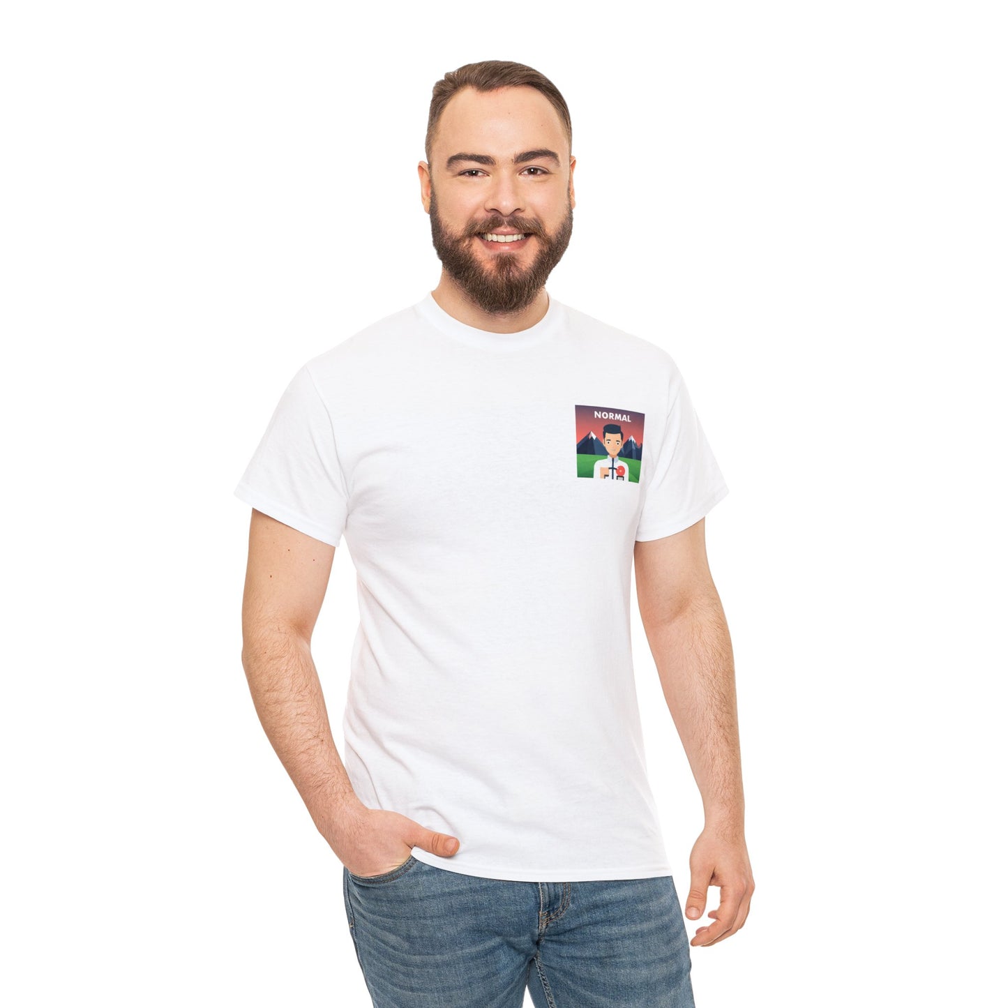 Normal Wear Unisex Heavy Cotton Tee
