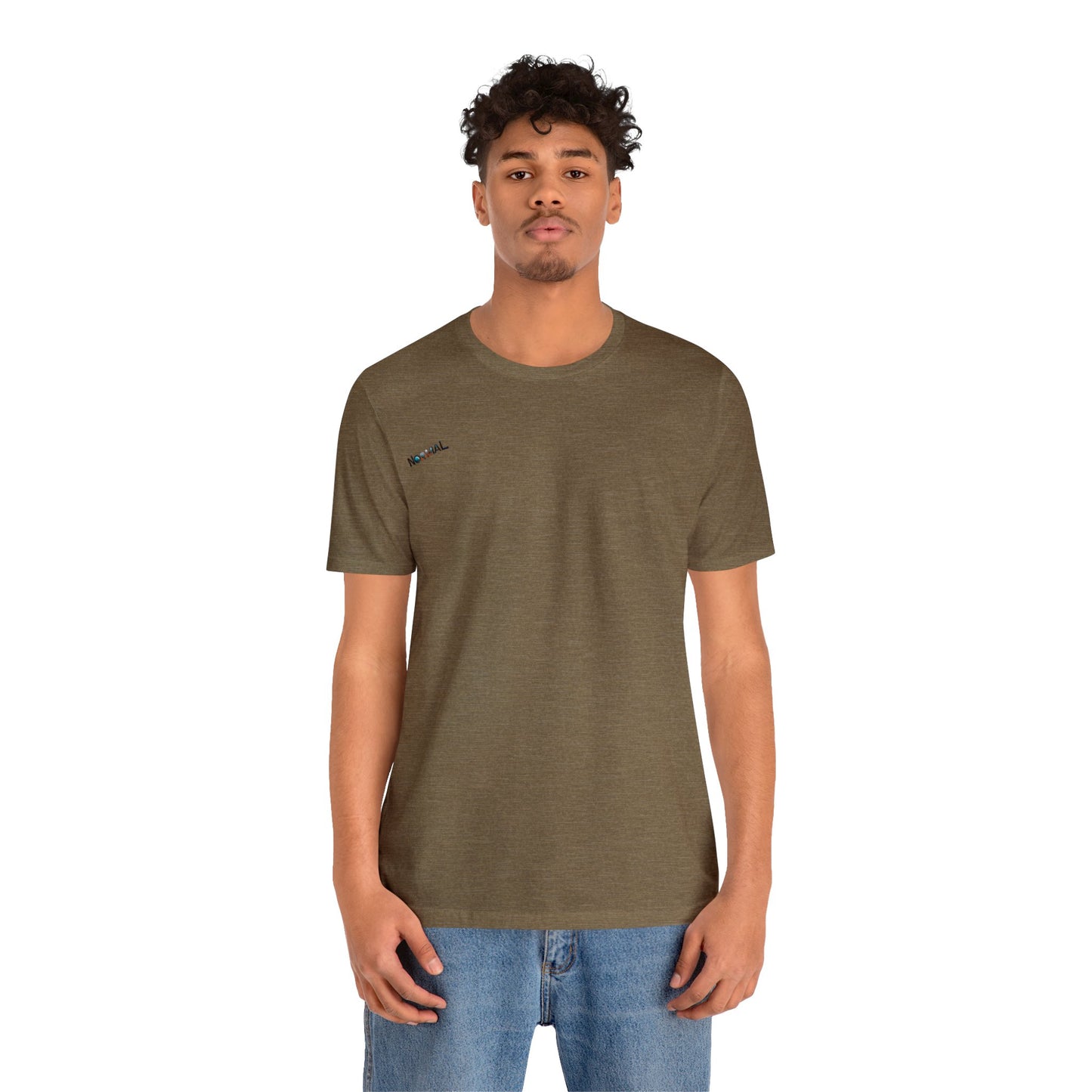 Normal Wear Unisex Jersey Short Sleeve Tee
