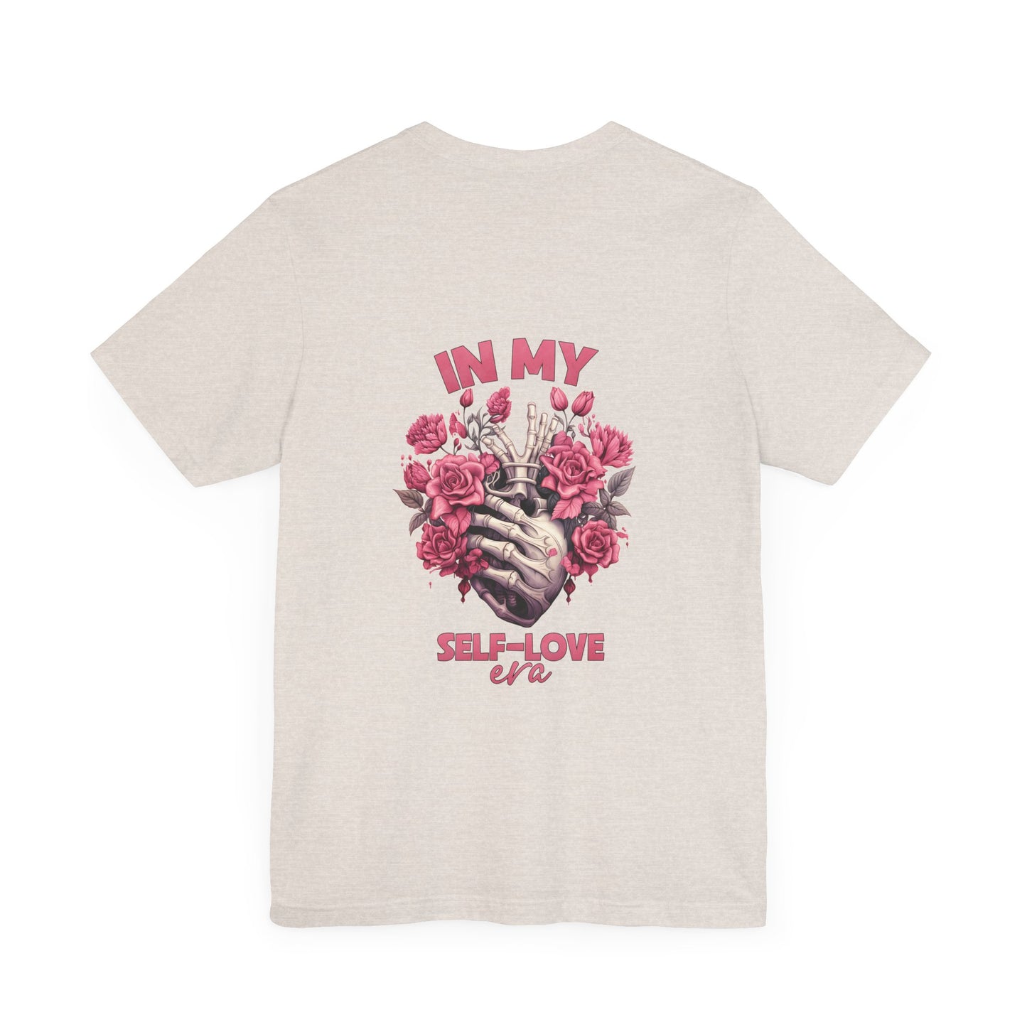 Moody AF front Cherries Self Love skeleton Heart Back