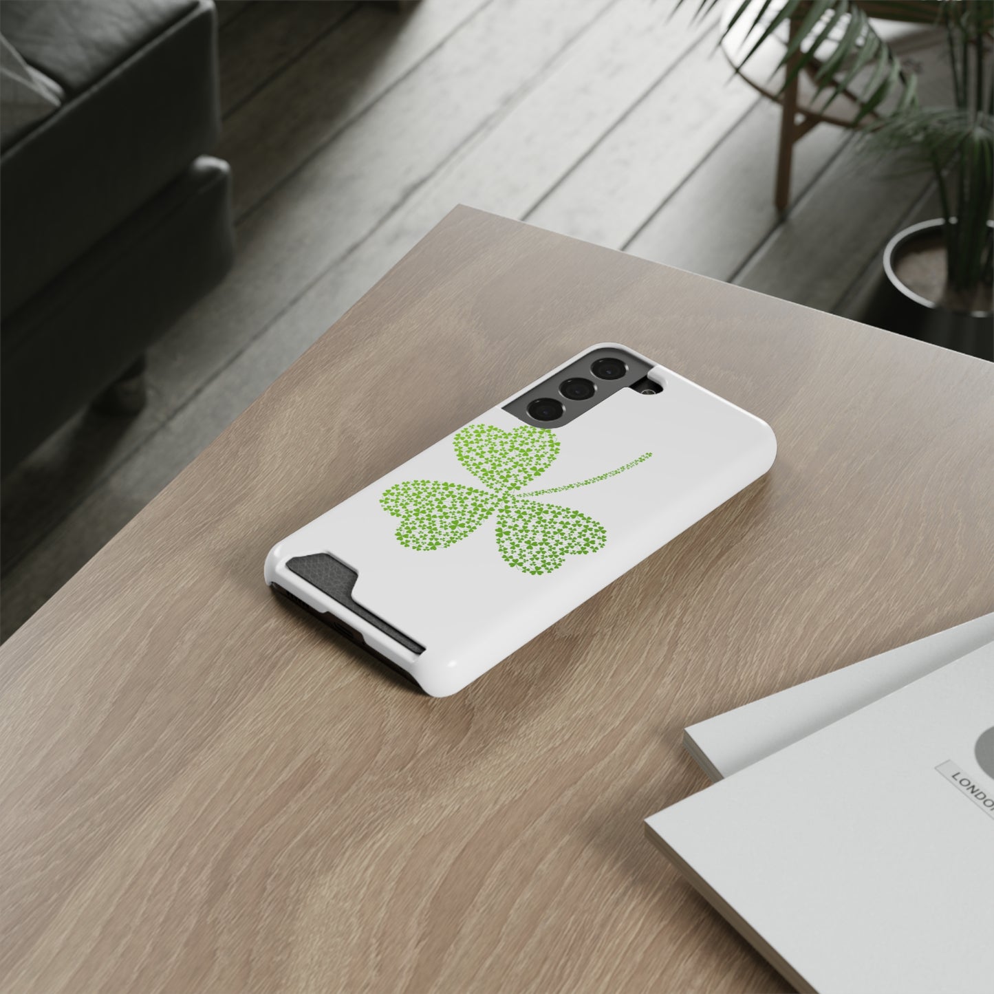 Clover St. Patricks Case With Card Holder