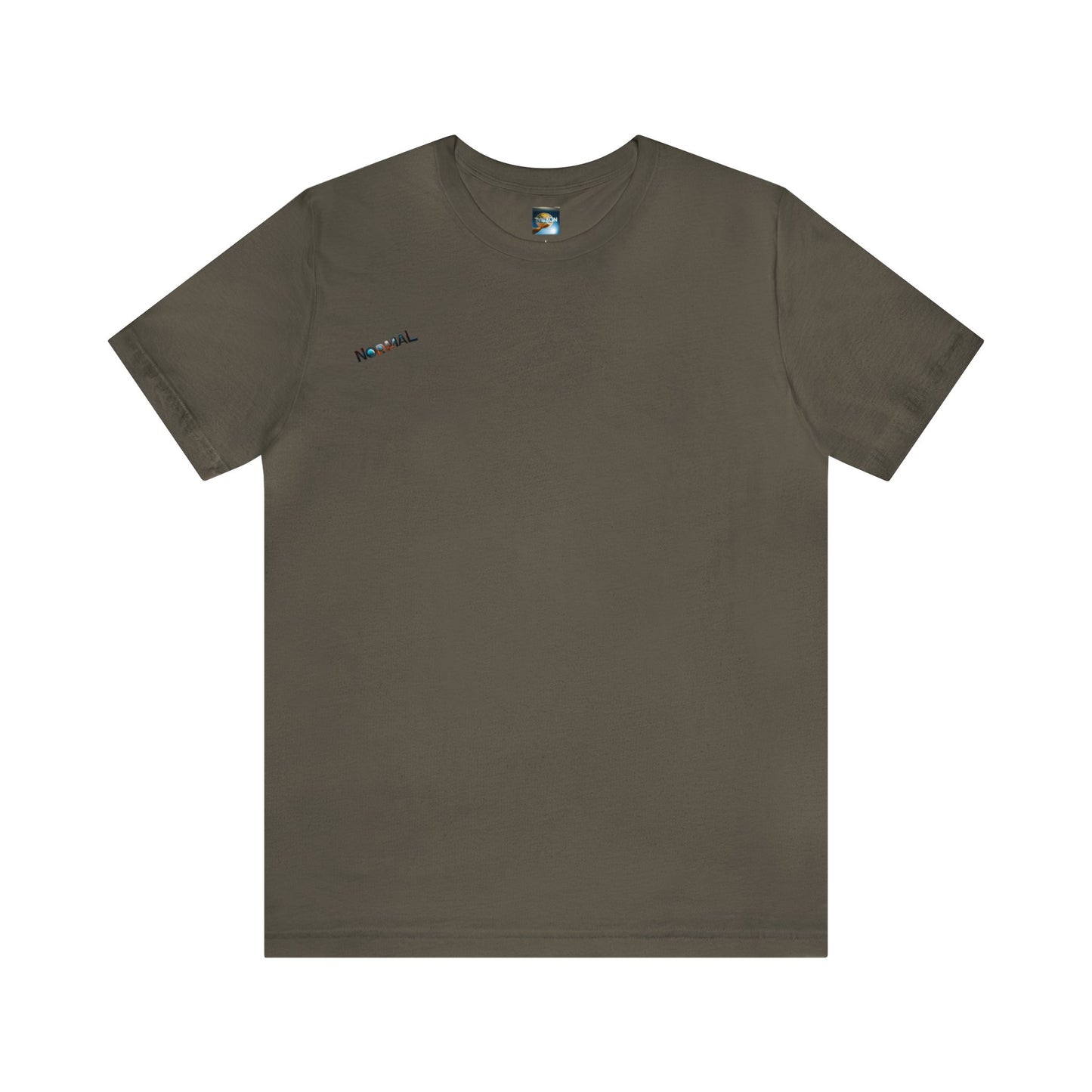 Normal Wear Unisex Jersey Short Sleeve Tee
