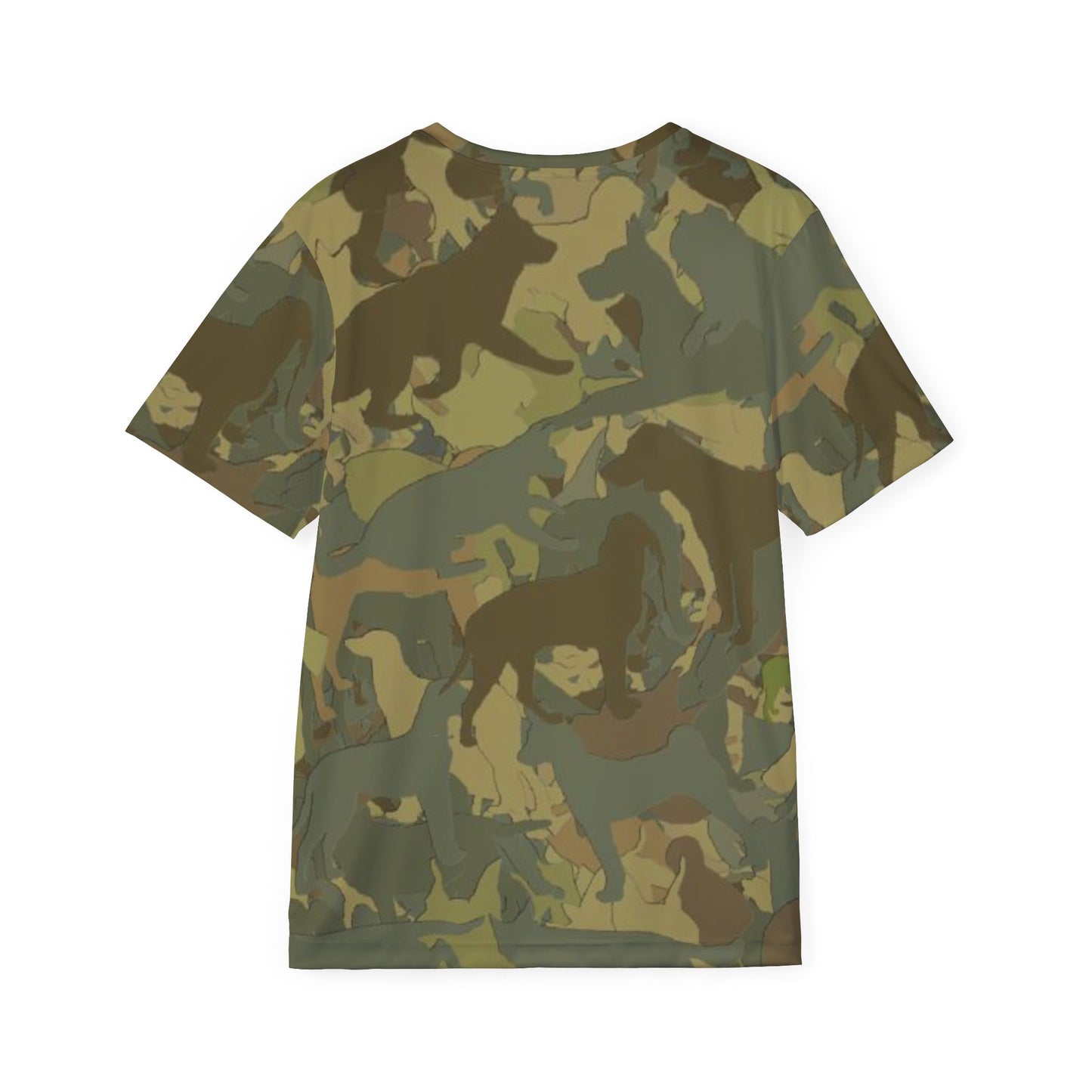 Cute Dog Camo IBBT Region 8 T-Shirt for Bird Technicians