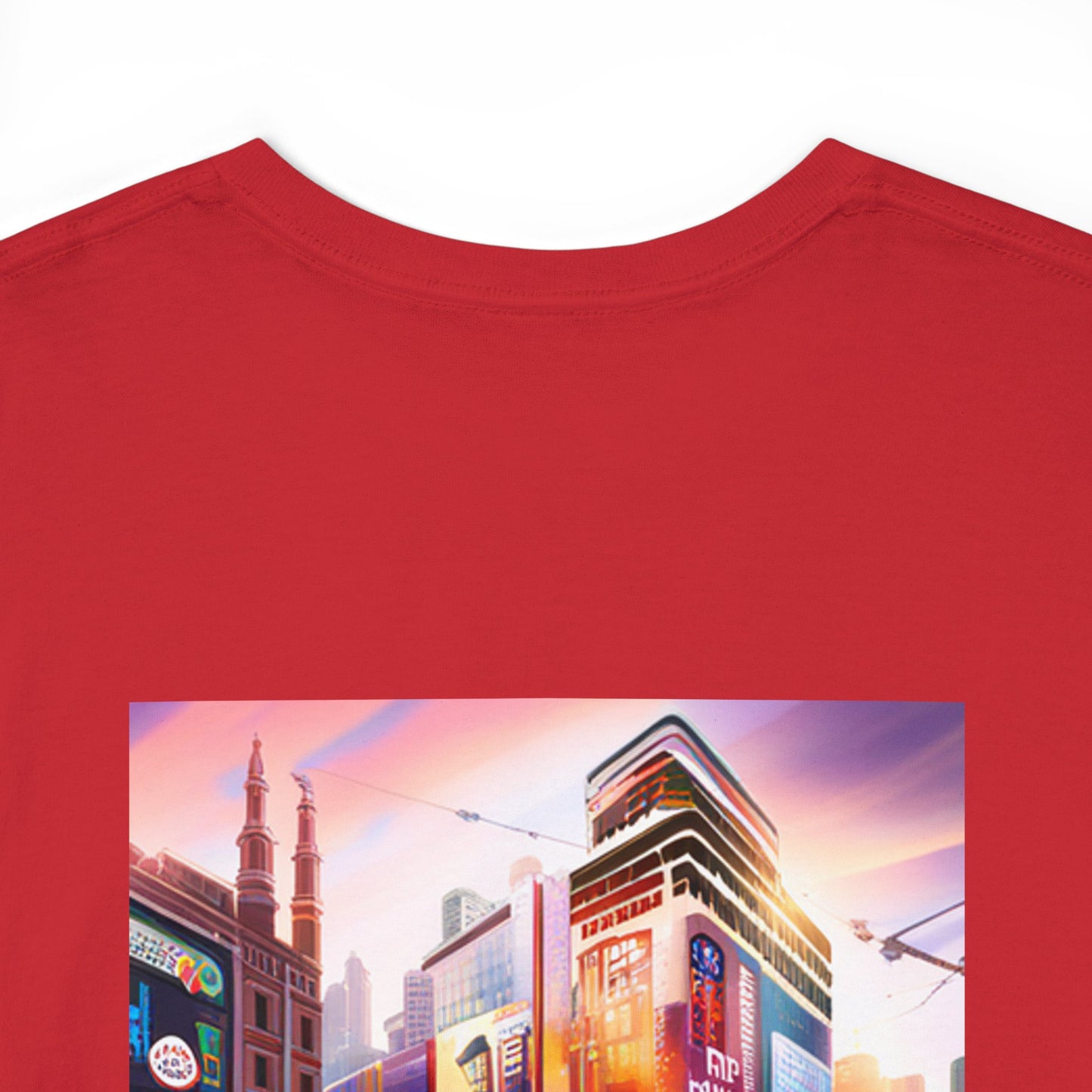Normales Tragen AI Prints Unisex-T-Shirt aus schwerer Baumwolle
