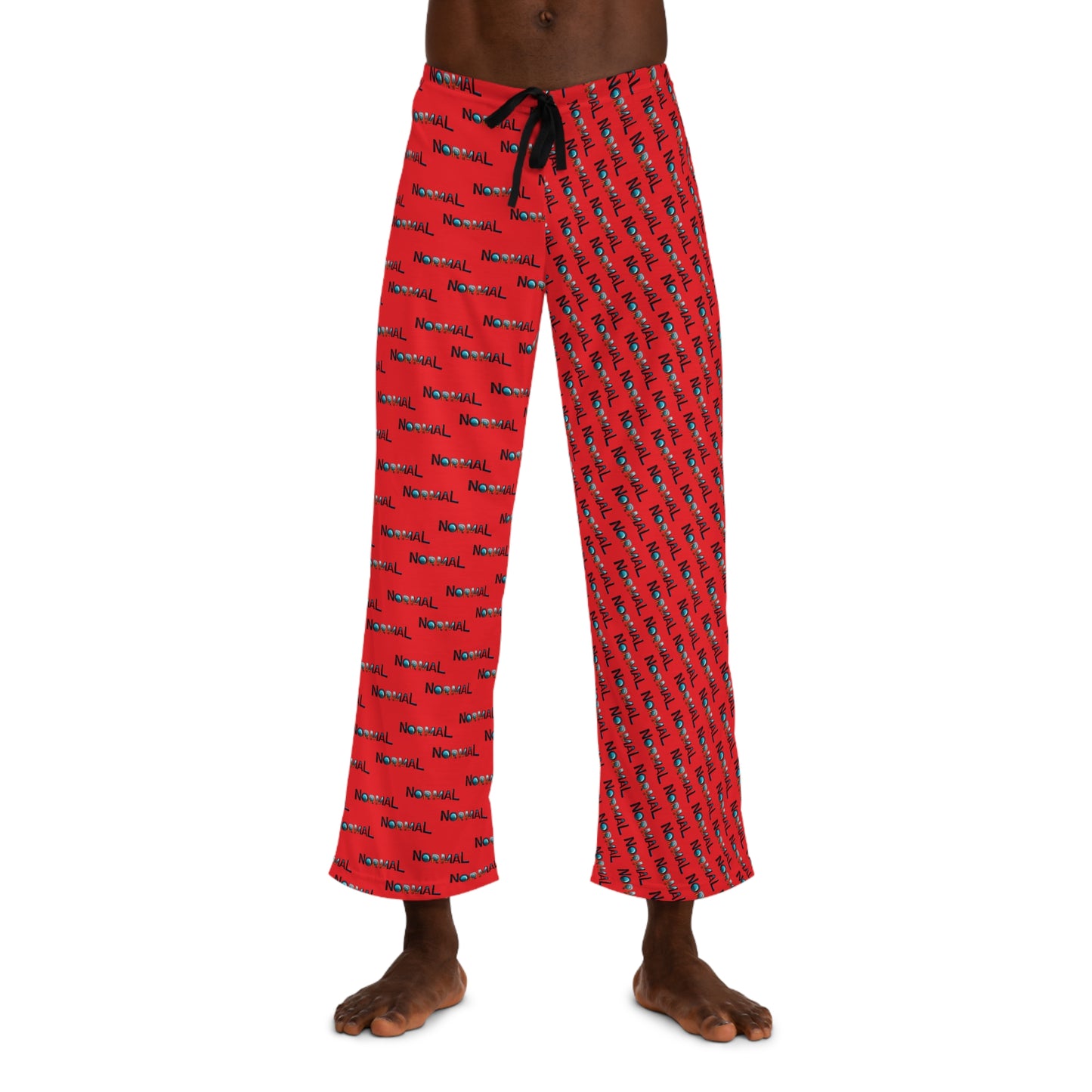 Normal Wear Alt Design Herren-Pyjamahose (AOP)