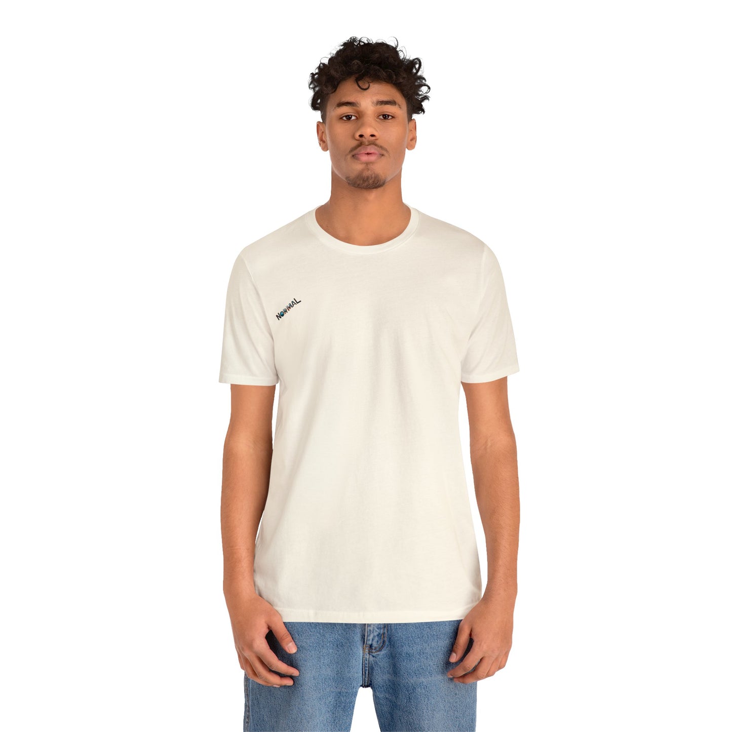 Normal Wear Unisex Jersey Short Sleeve Tee