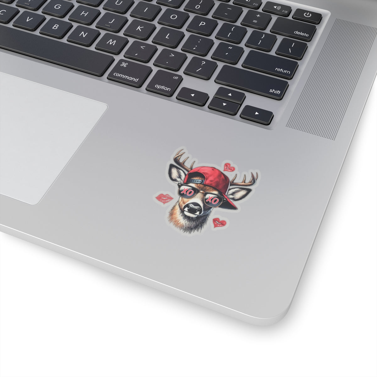 Sticker Sheet - Cool Buck Head with Sunglasses and Red XO XO Design