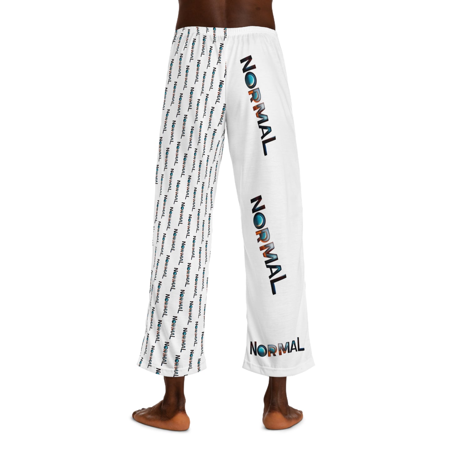 Normal Wear Alt Design Herren-Pyjamahose (AOP)