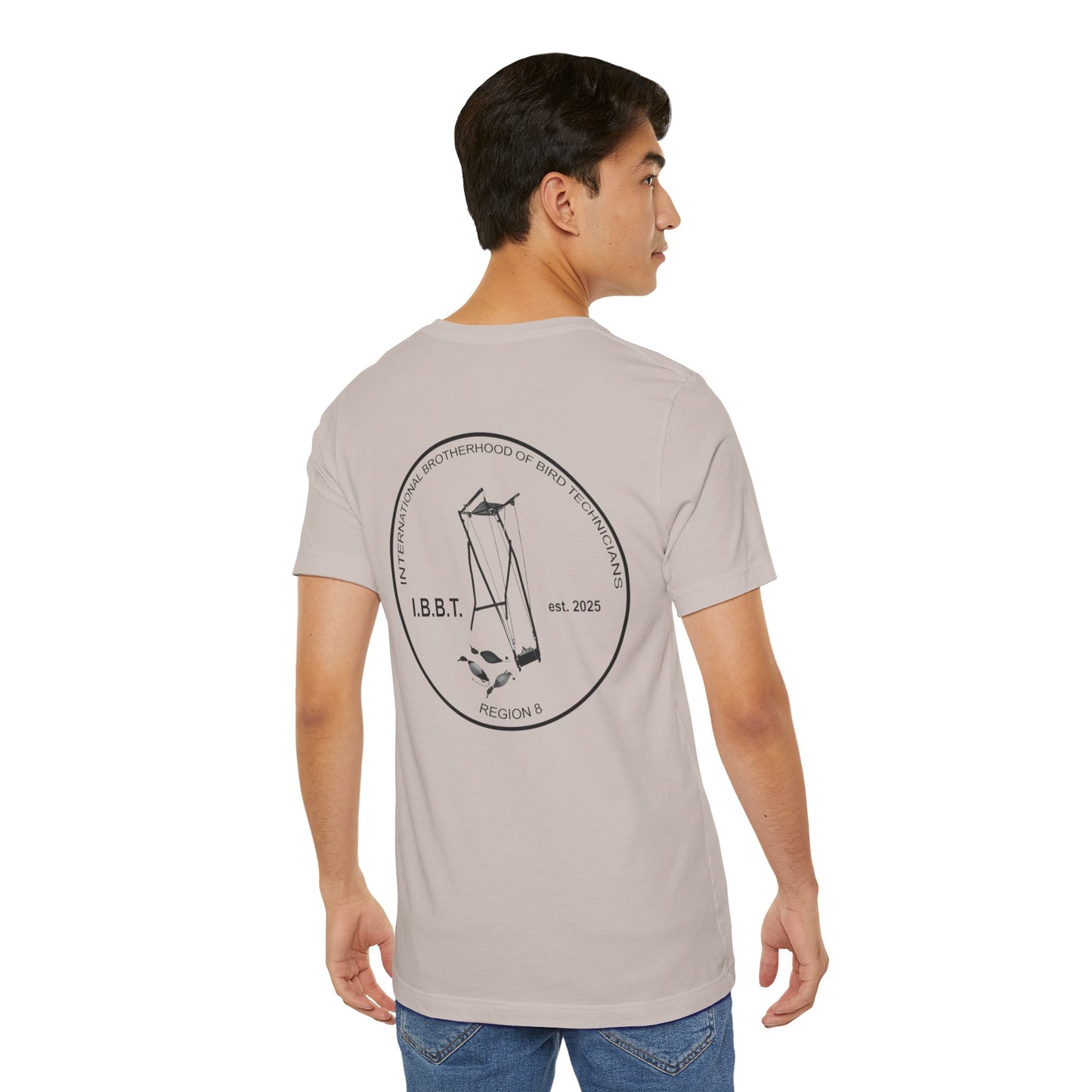 International Brotherhood of Bird Technicians IBBT Region 8 Back Print