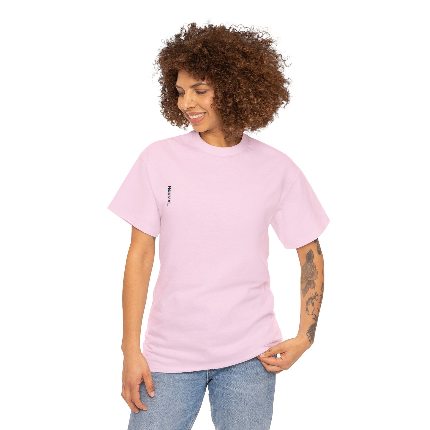 Normales Tragen AI Prints Unisex-T-Shirt aus schwerer Baumwolle