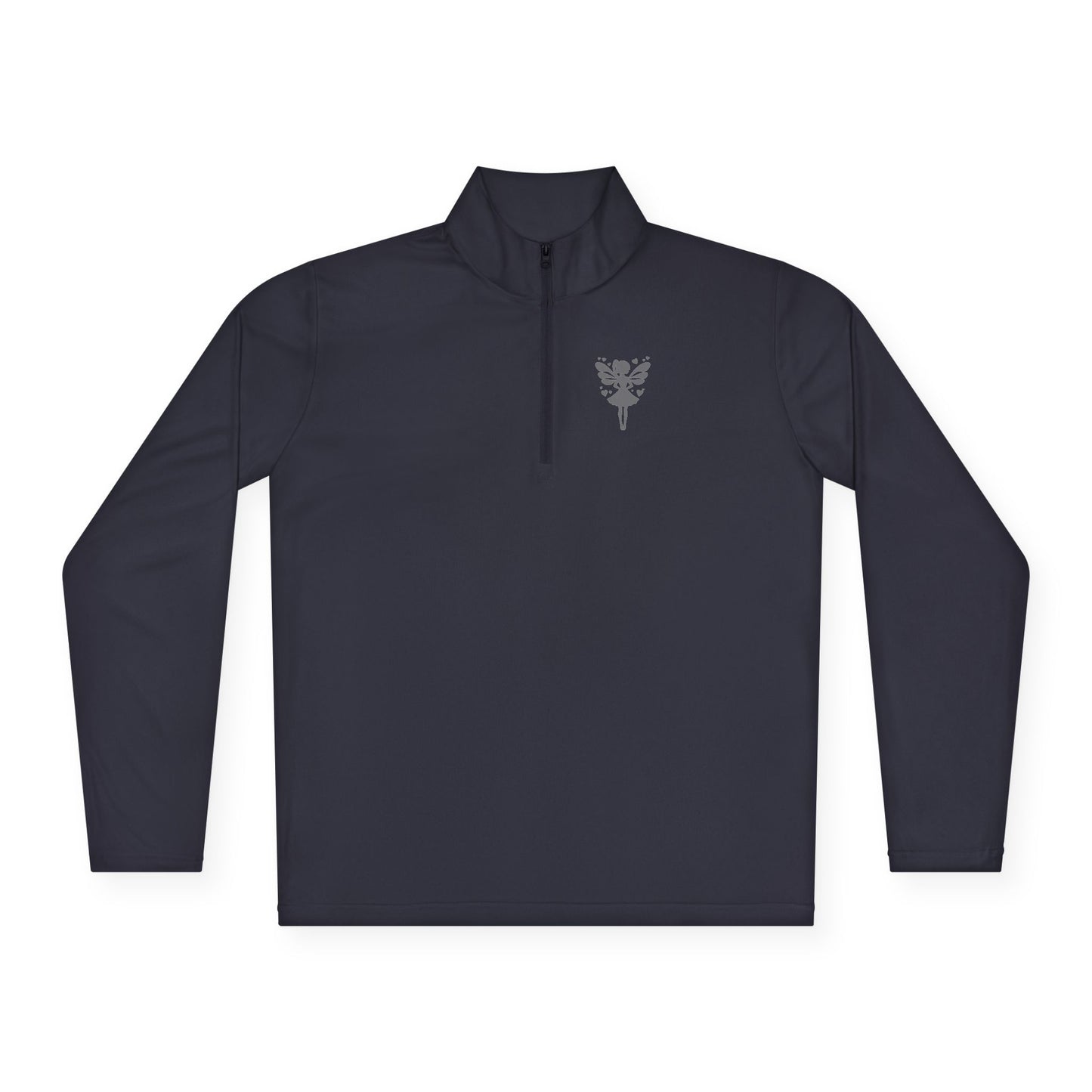 rainbow bones hands making heart shape. Simple Unisex Quarter-Zip Pullover