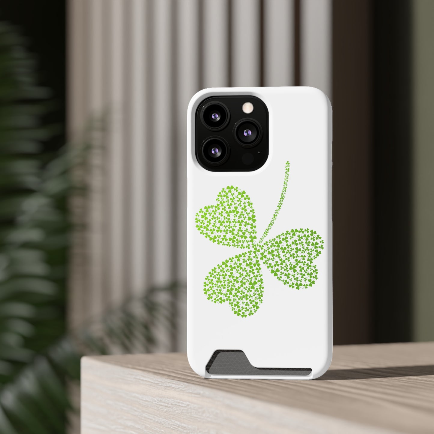 Clover St. Patricks Case With Card Holder