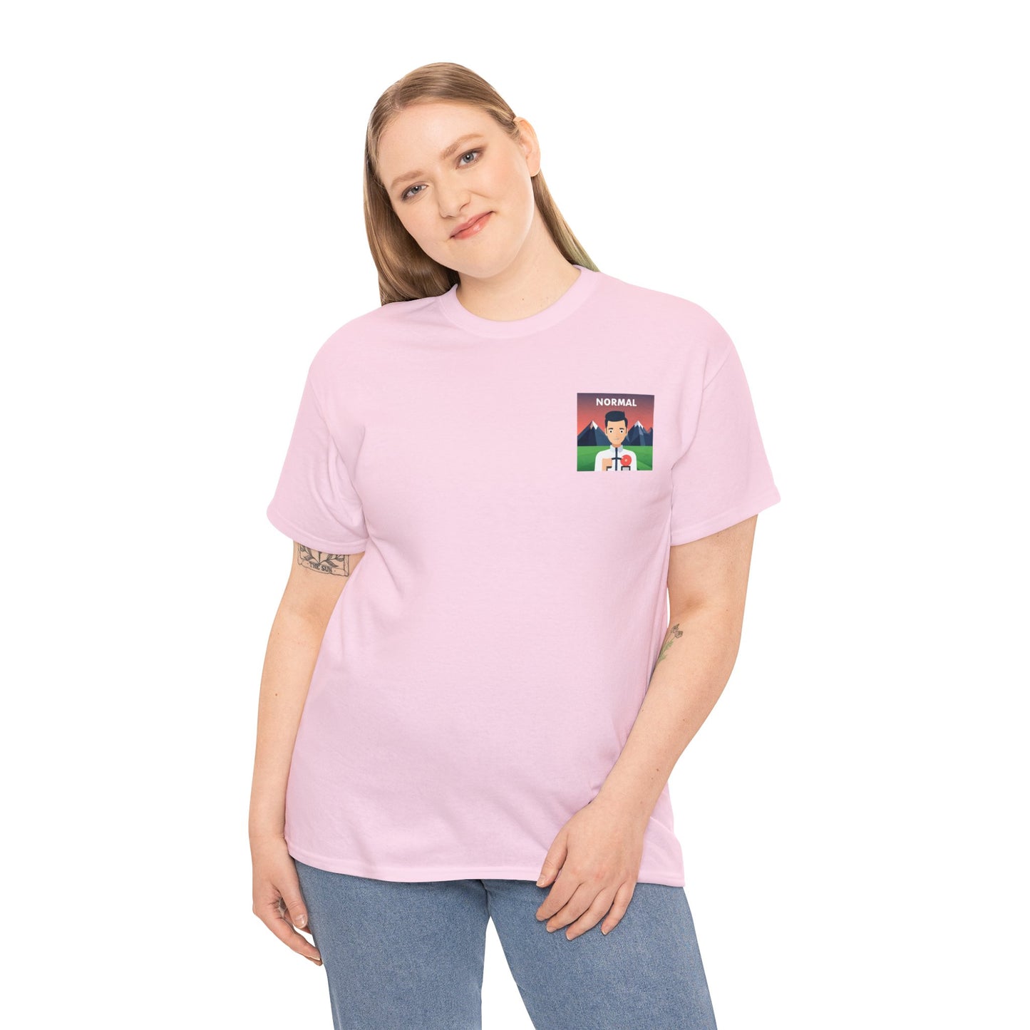 Normal Wear Unisex Heavy Cotton Tee