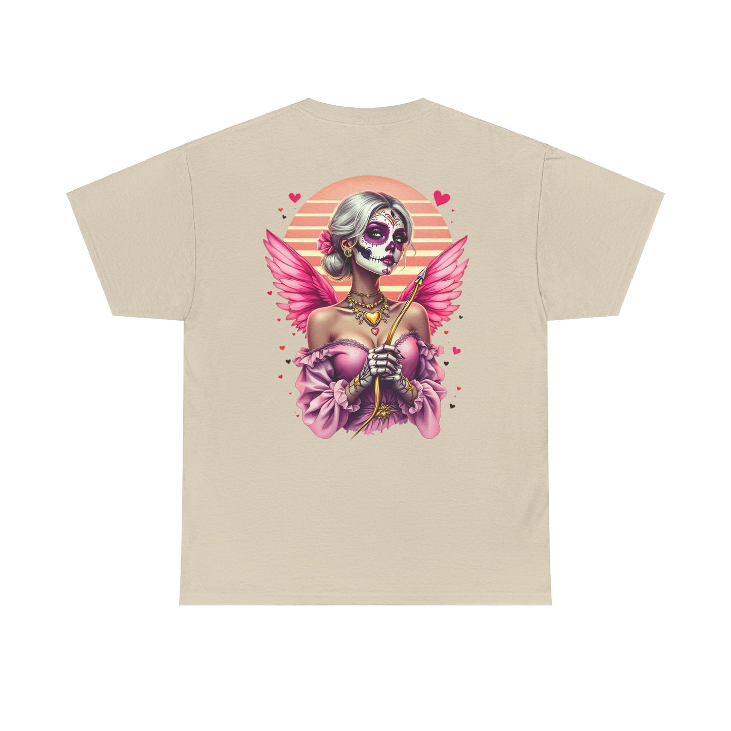 Valentine's Unisex Tee with Love You More Design