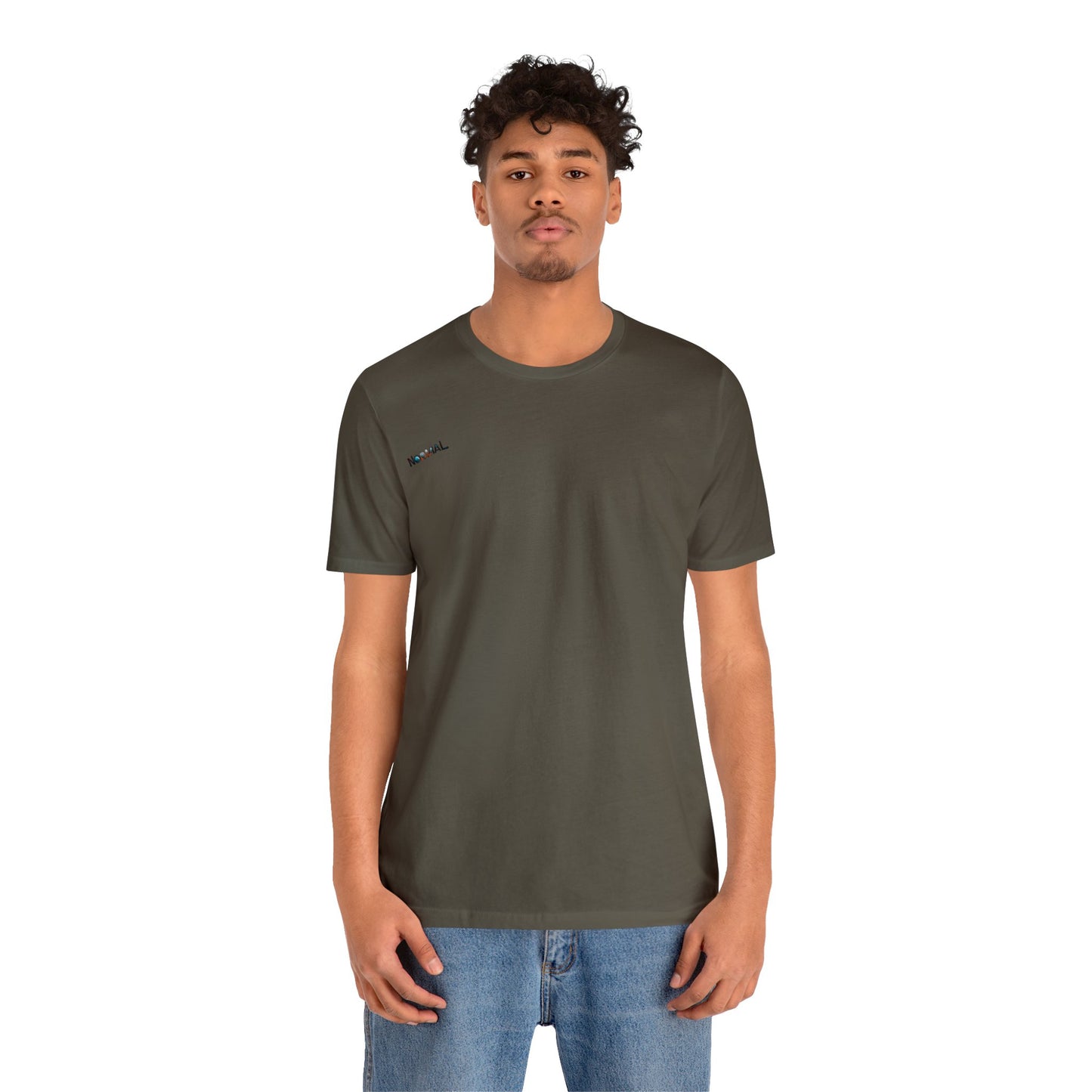 Normal Wear Unisex Jersey Short Sleeve Tee