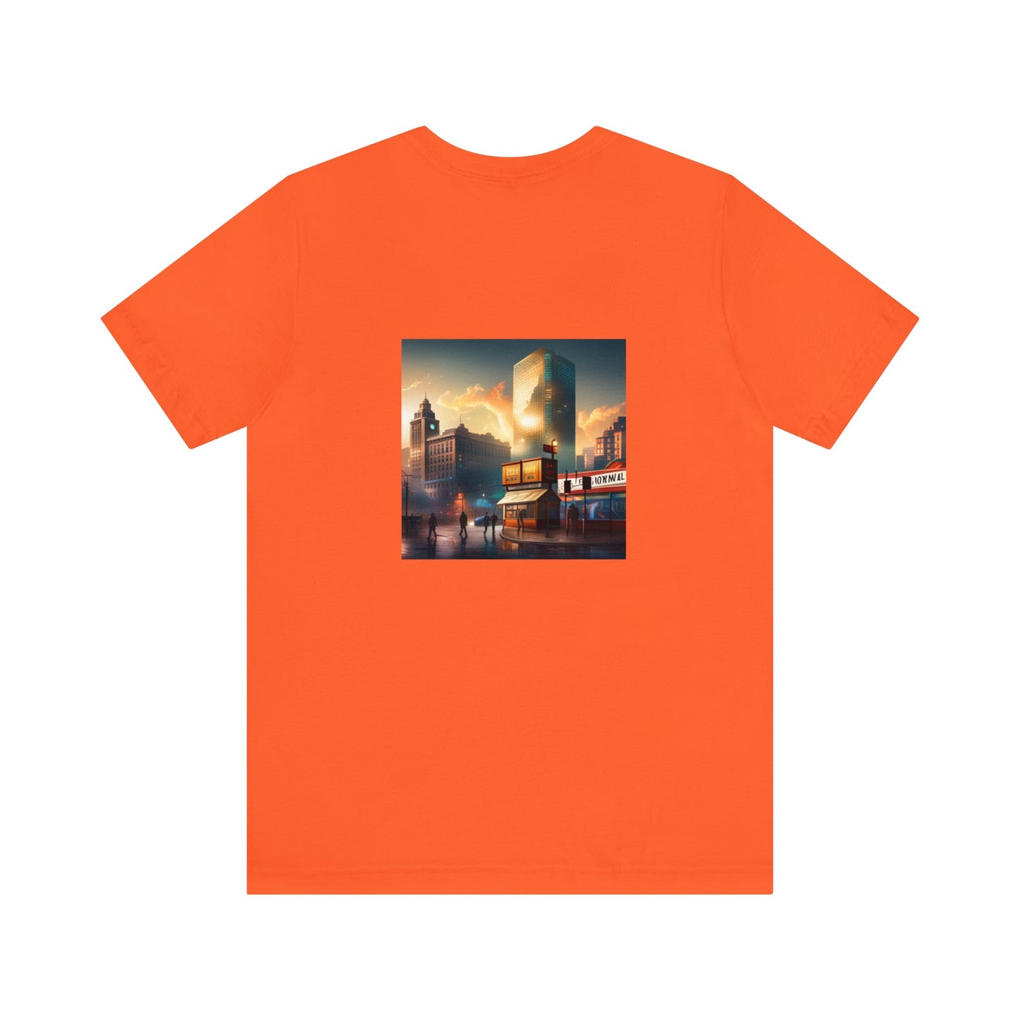 Normal Wear Unisex Jersey Short Sleeve Tee