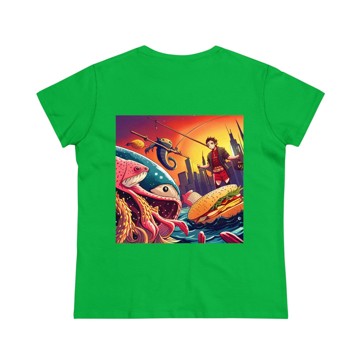 Normal Wear Women's Midweight Cotton Tee