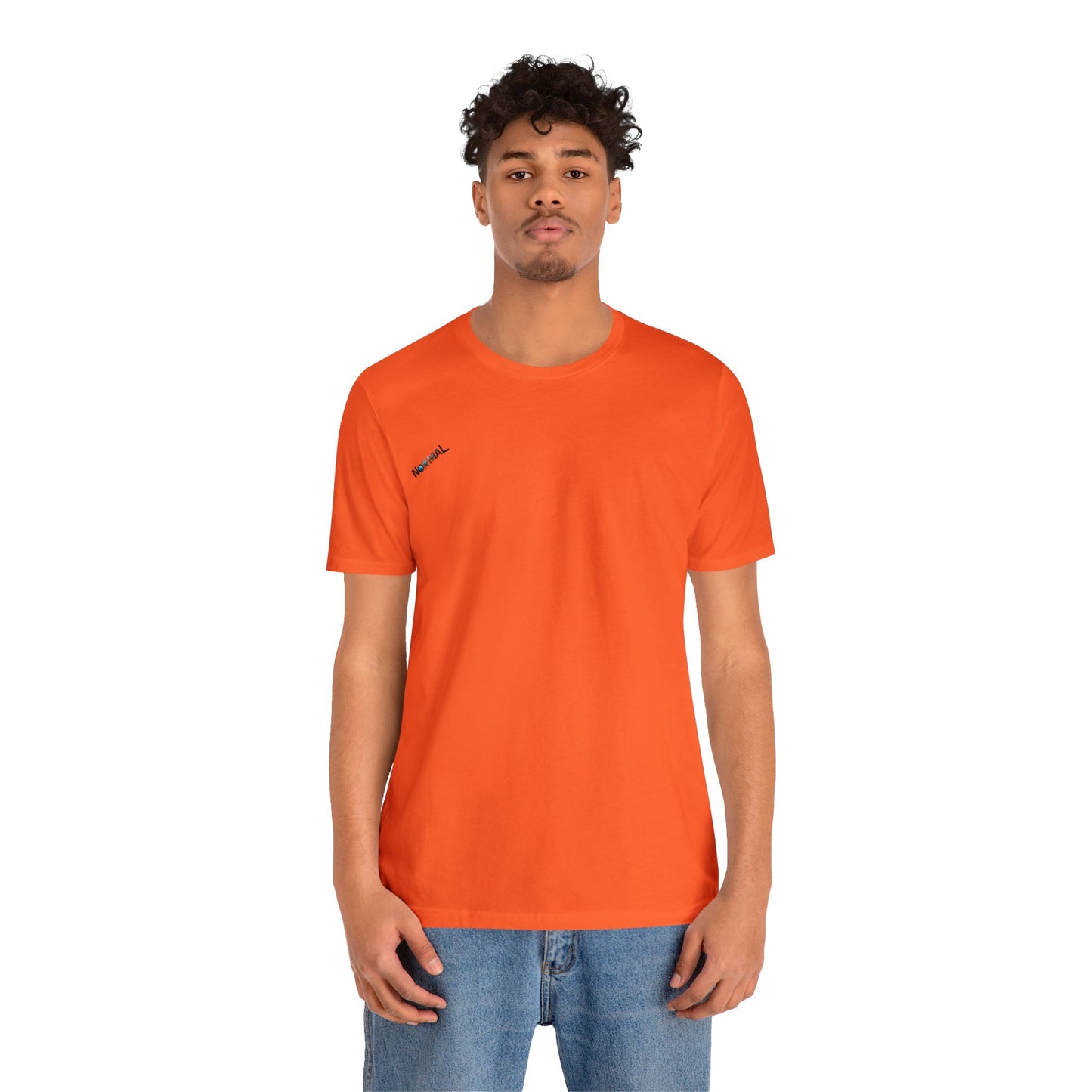 Normal Wear Unisex Jersey Short Sleeve Tee