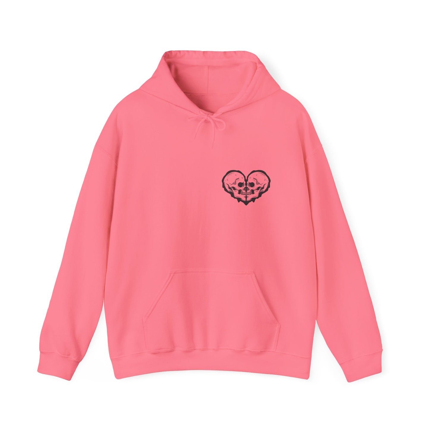 Skeleton Heart Hoodie - if i had feelings they'd be for you